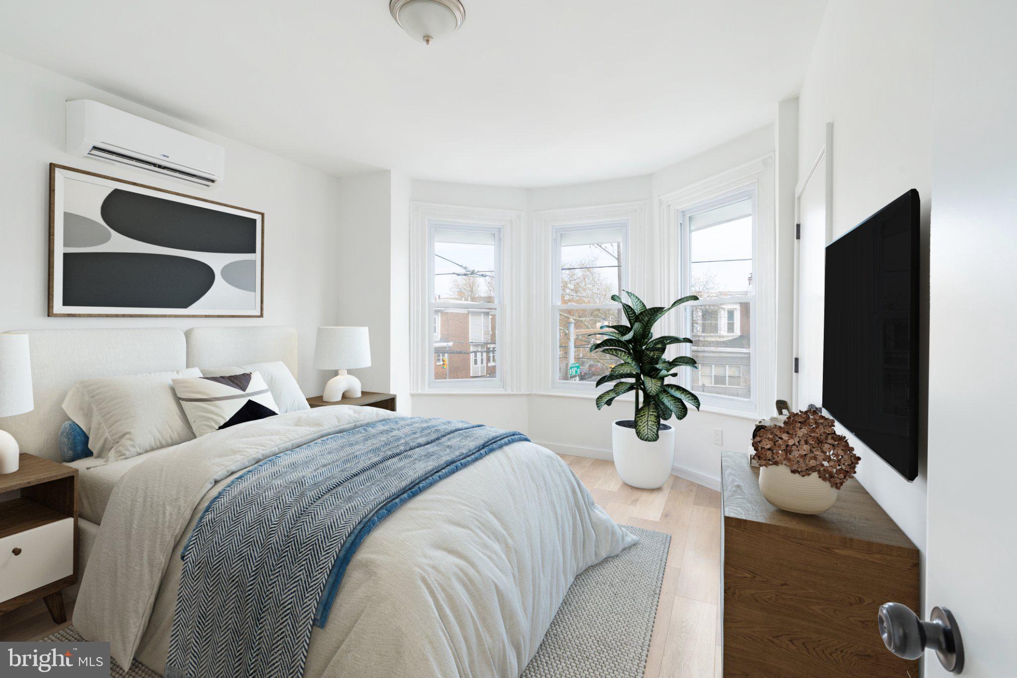 5758 Spruce Street, Unit 2 Philadelphia, PA 19139 - Photo 11 of 25 Bright and airy modern bedroom retreat.