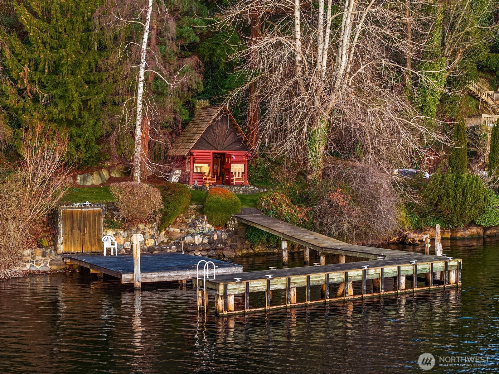 8025 West Mercer Way Mercer Island, WA 98040 - Photo 14 of 36 a view of house with swimming pool