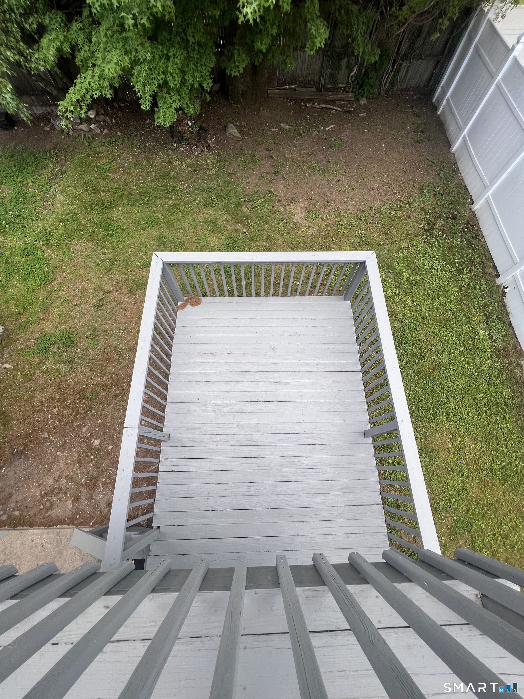 95 Shell Street Bridgeport, CT 06605 - Photo 25 of 34 BALCONY VIEW OF DECK ON MAIN LEVEL