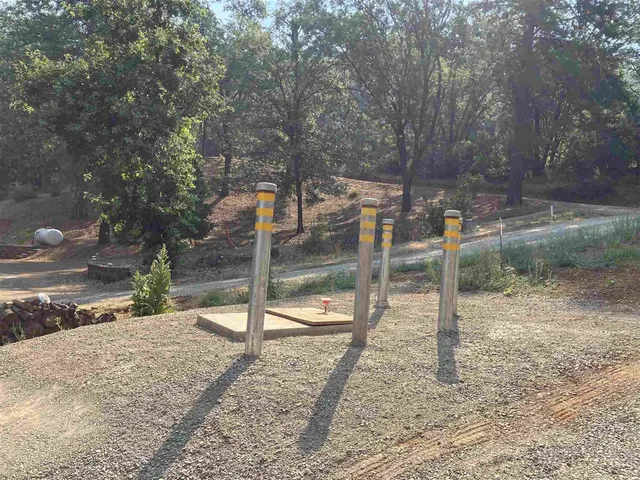 a view of outdoor space and covered with trees