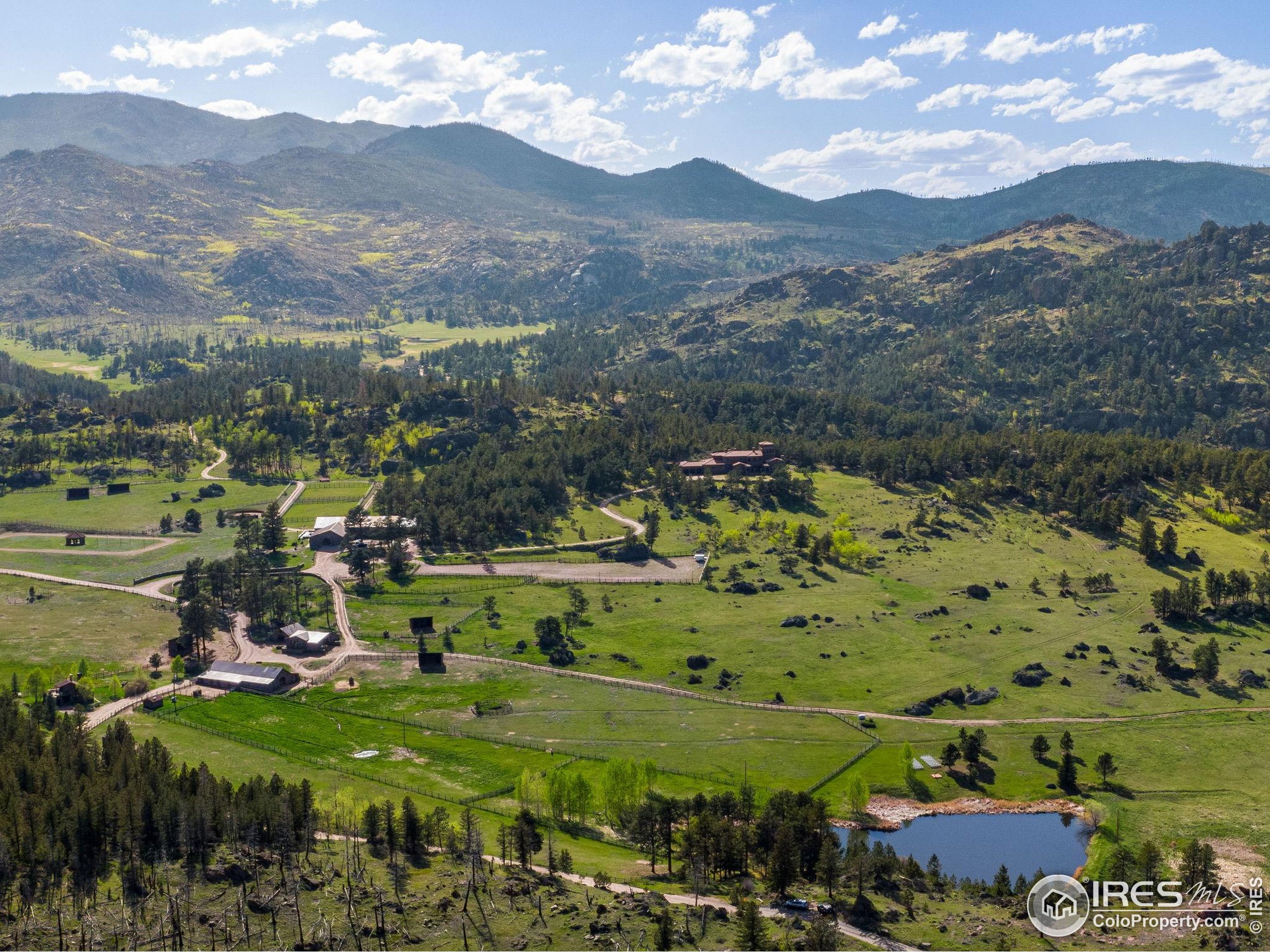 9200 Old Flowers Road Bellvue, CO 80512 - Photo 4 of 50 a view of a city