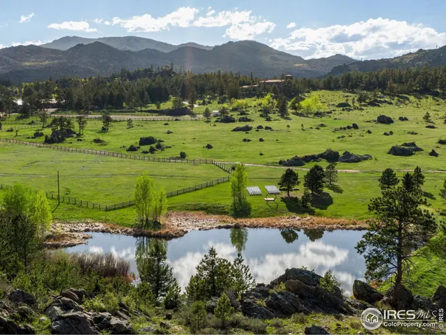 a view of lake with mountain