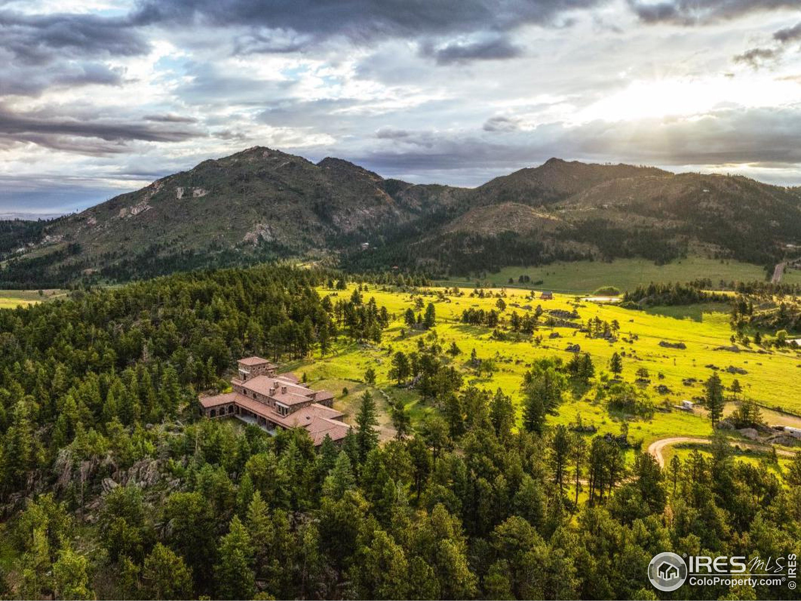 9200 Old Flowers Road Bellvue, CO 80512 - Photo 7 of 50 a view of lake with mountain