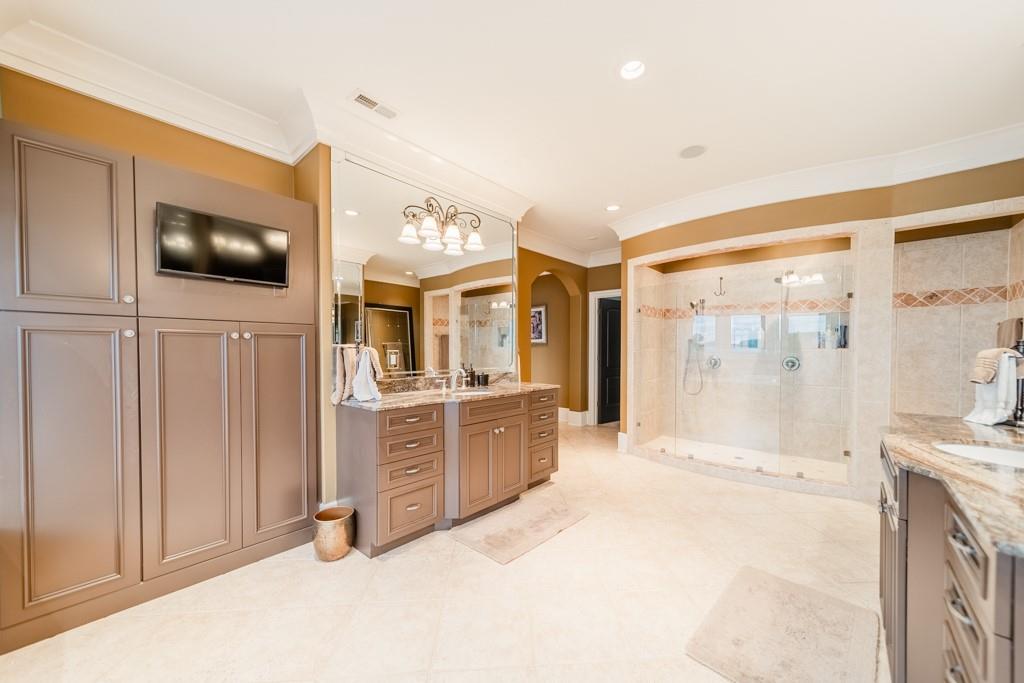 16339 Jetton Road Cornelius, NC 28031 - Photo 28 of 48 a view of living room kitchen with microwave and furniture