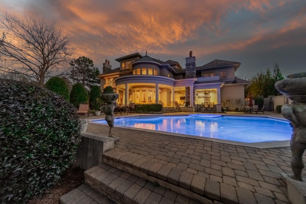 16339 Jetton Road Cornelius, NC 28031 - Photo 43 of 48 a front view of a house with swimming pool