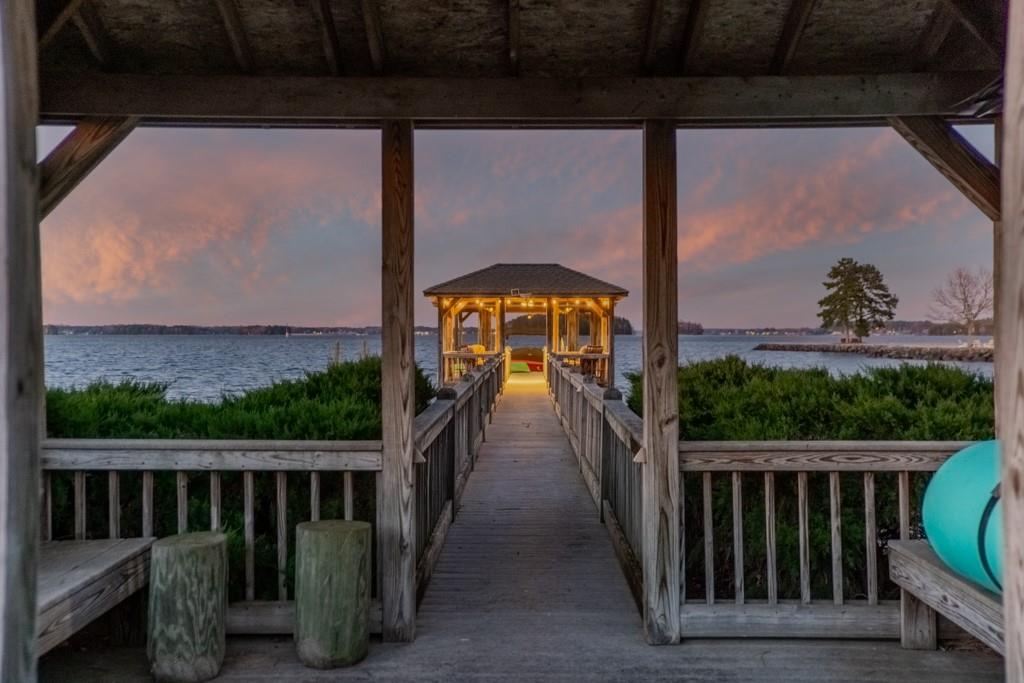 16339 Jetton Road Cornelius, NC 28031 - Photo 47 of 48 a view of a balcony with wooden floor