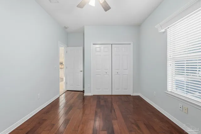 a view of a tree in the middle of a yard