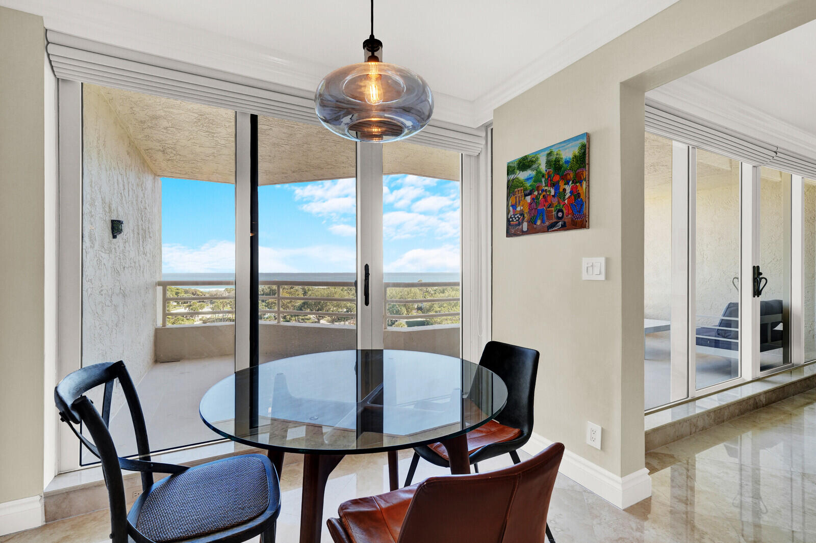4101 North Ocean Boulevard, Unit D703 Boca Raton, FL 33431 - Photo 13 of 49 BREAKFAST AREA