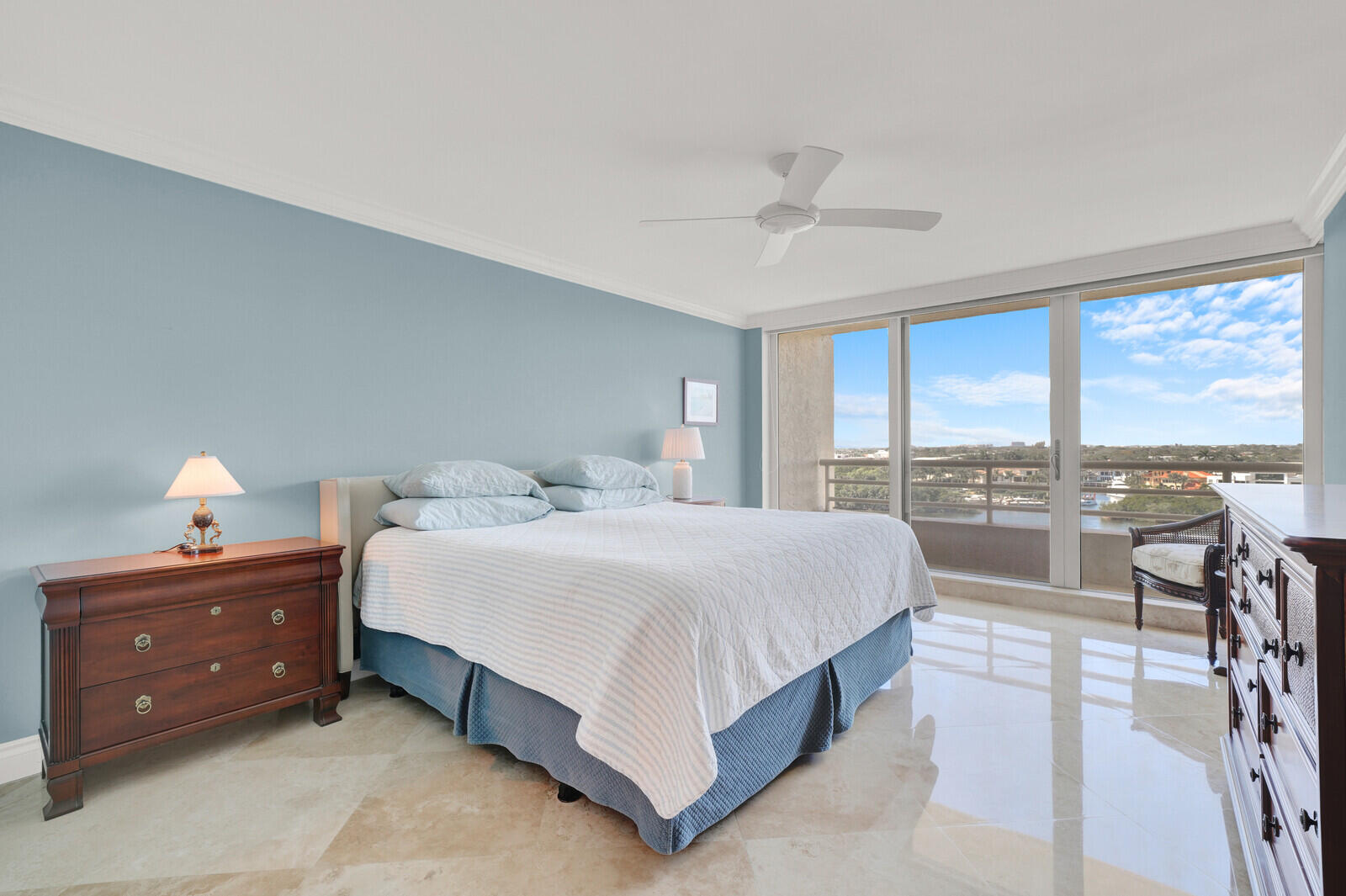 4101 North Ocean Boulevard, Unit D703 Boca Raton, FL 33431 - Photo 22 of 49 MASTER BEDROOM