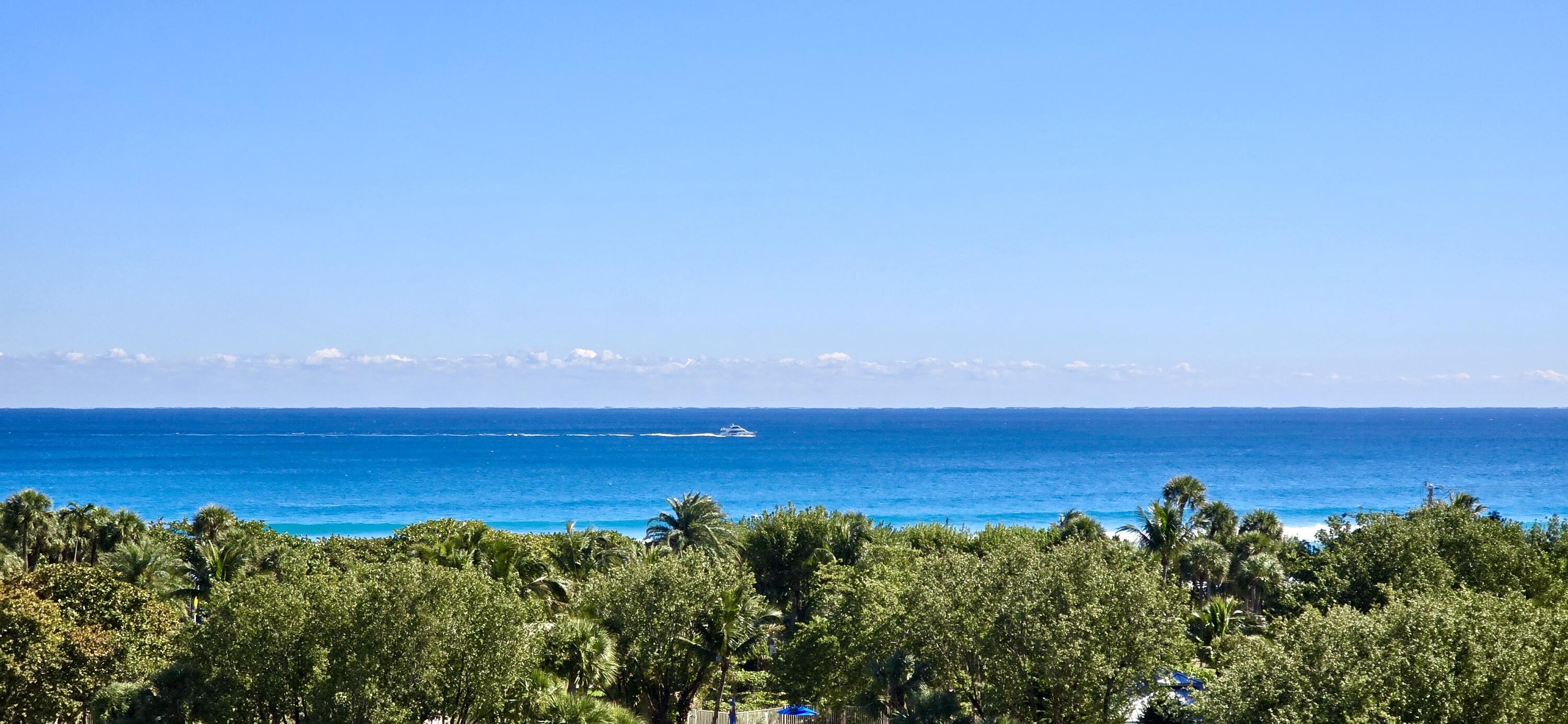 4101 North Ocean Boulevard, Unit D703 Boca Raton, FL 33431 - Photo 5 of 49 VIEW EAST: DRAMATIC ATLANTIC SEASCAPES