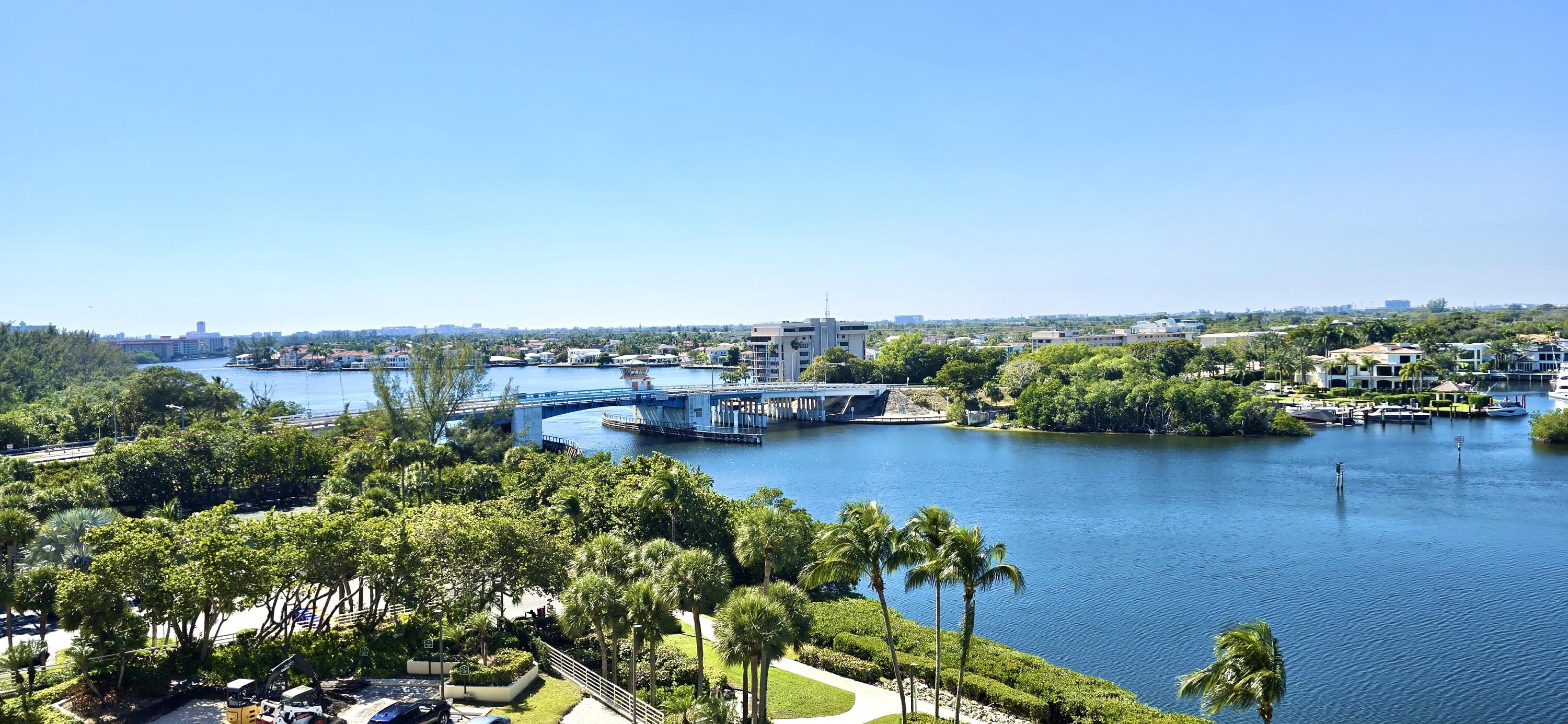 4101 North Ocean Boulevard, Unit D703 Boca Raton, FL 33431 - Photo 6 of 49 VIEW WEST: WINDING INTRACOASTAL