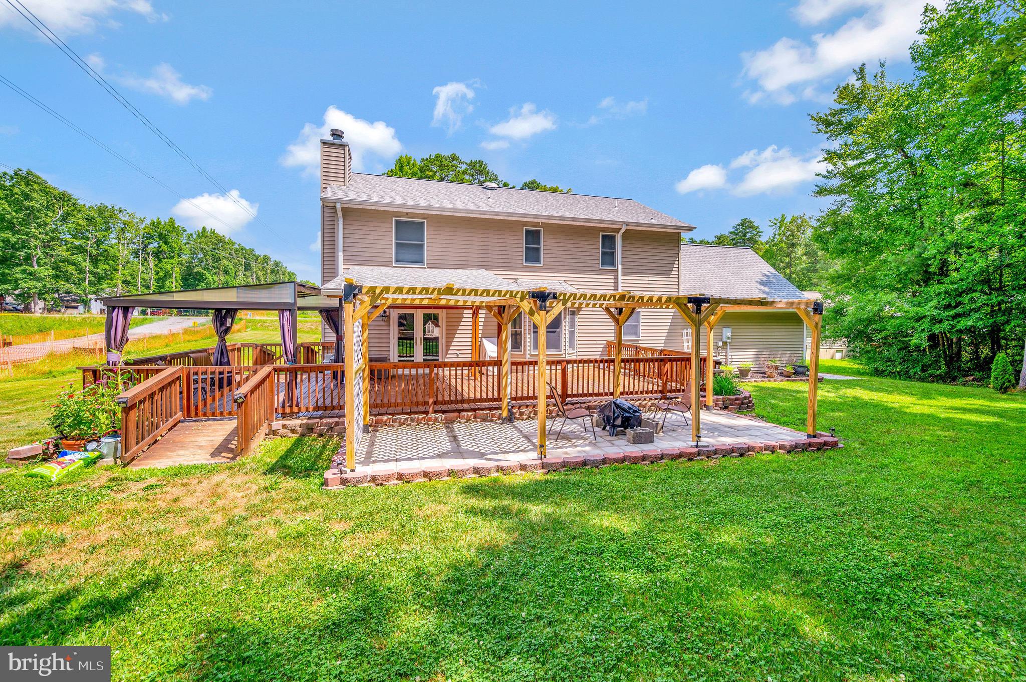 633 Welsh Drive Ruther Glen, VA 22546 - Photo 39 of 71 Beautiful Cover deck for all your entertaining