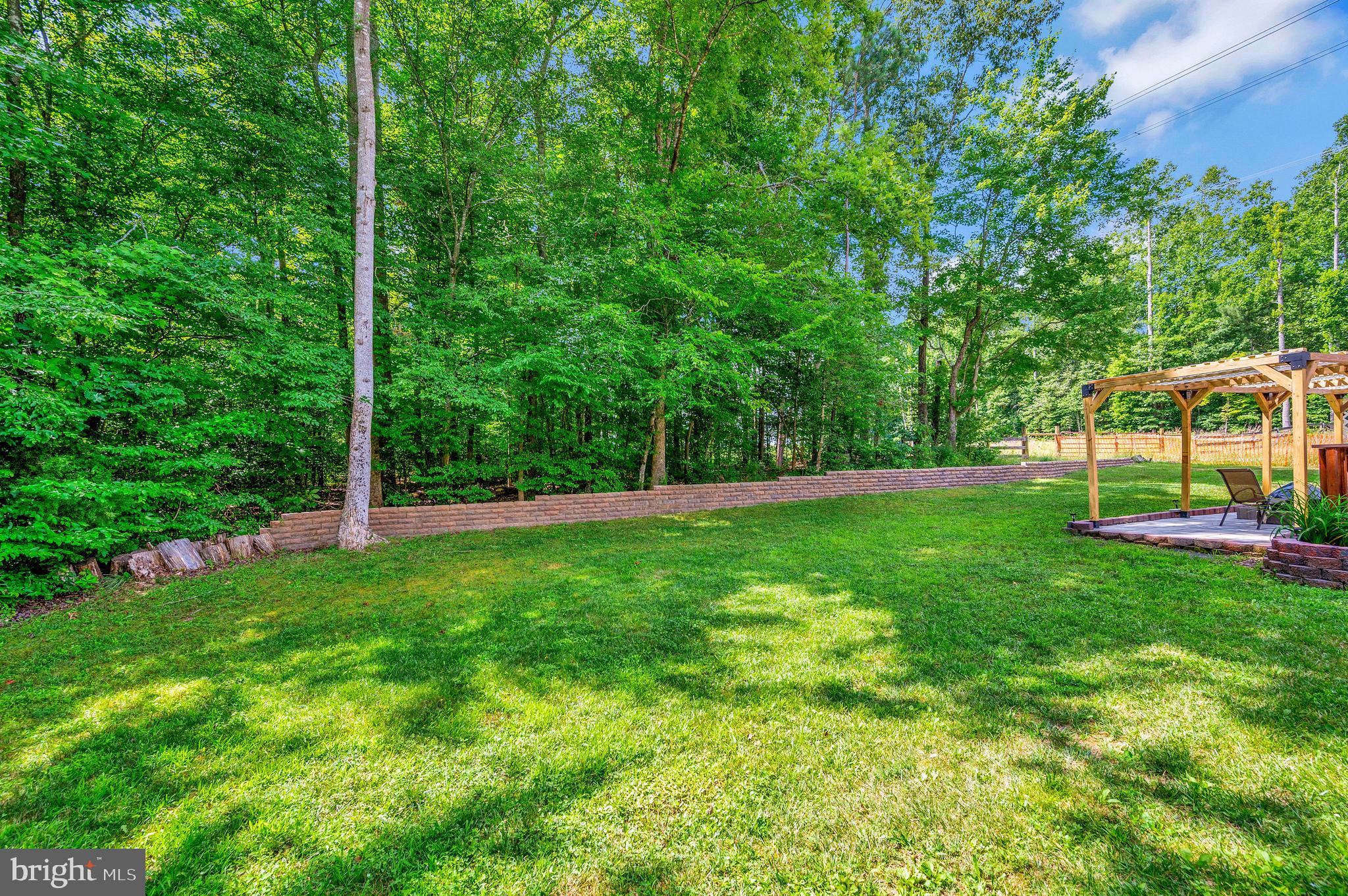 633 Welsh Drive Ruther Glen, VA 22546 - Photo 42 of 71 Back yard with exstensive landscaping