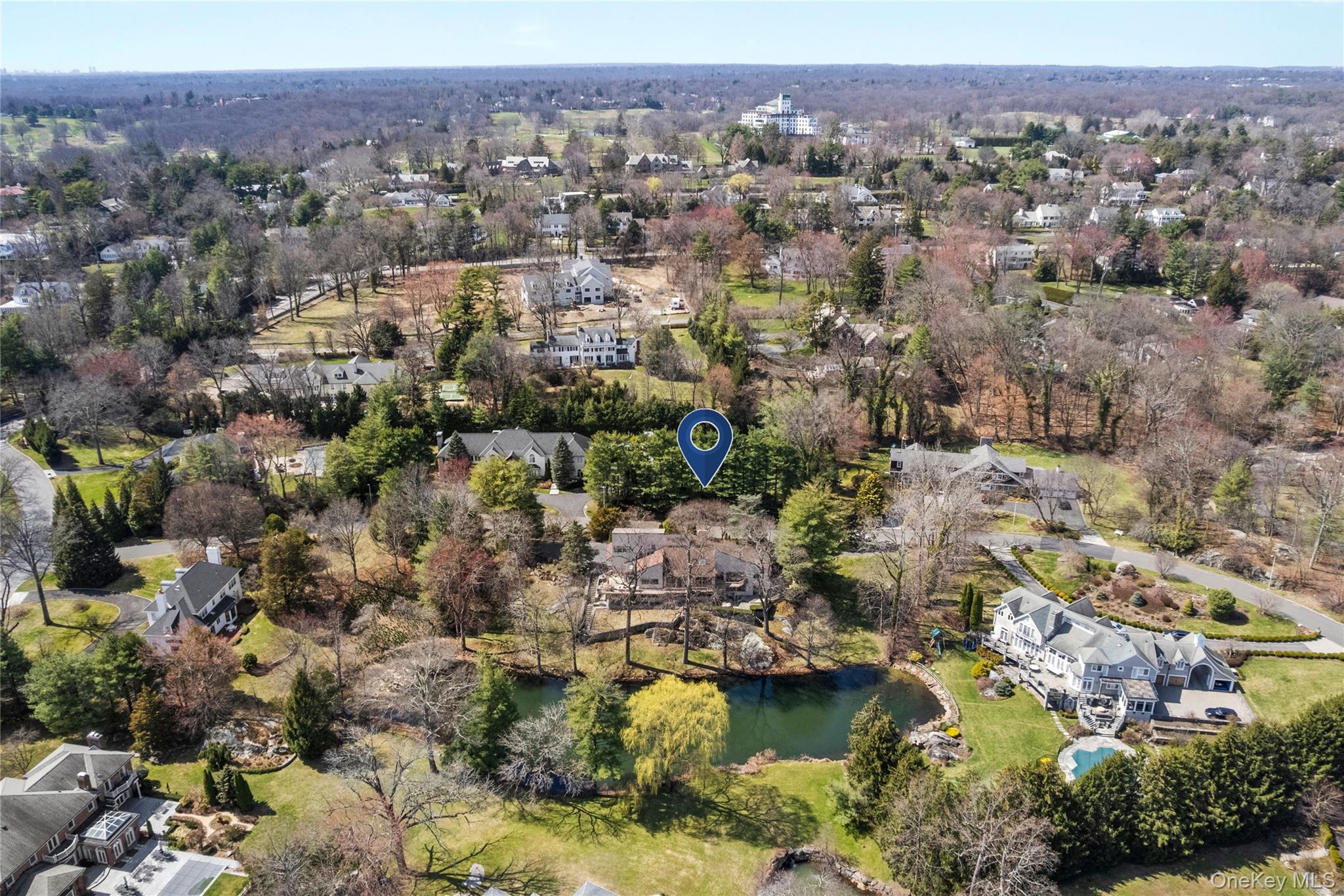 3 Lakeside Drive Rye, NY 10580 - Photo 25 of 31 an aerial view of residential houses with outdoor space and trees