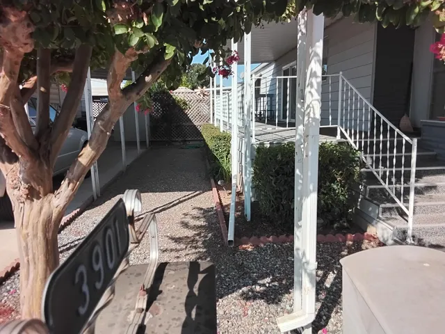 a view of entryway with wooden walls