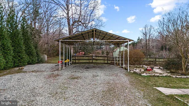 a view of a green field