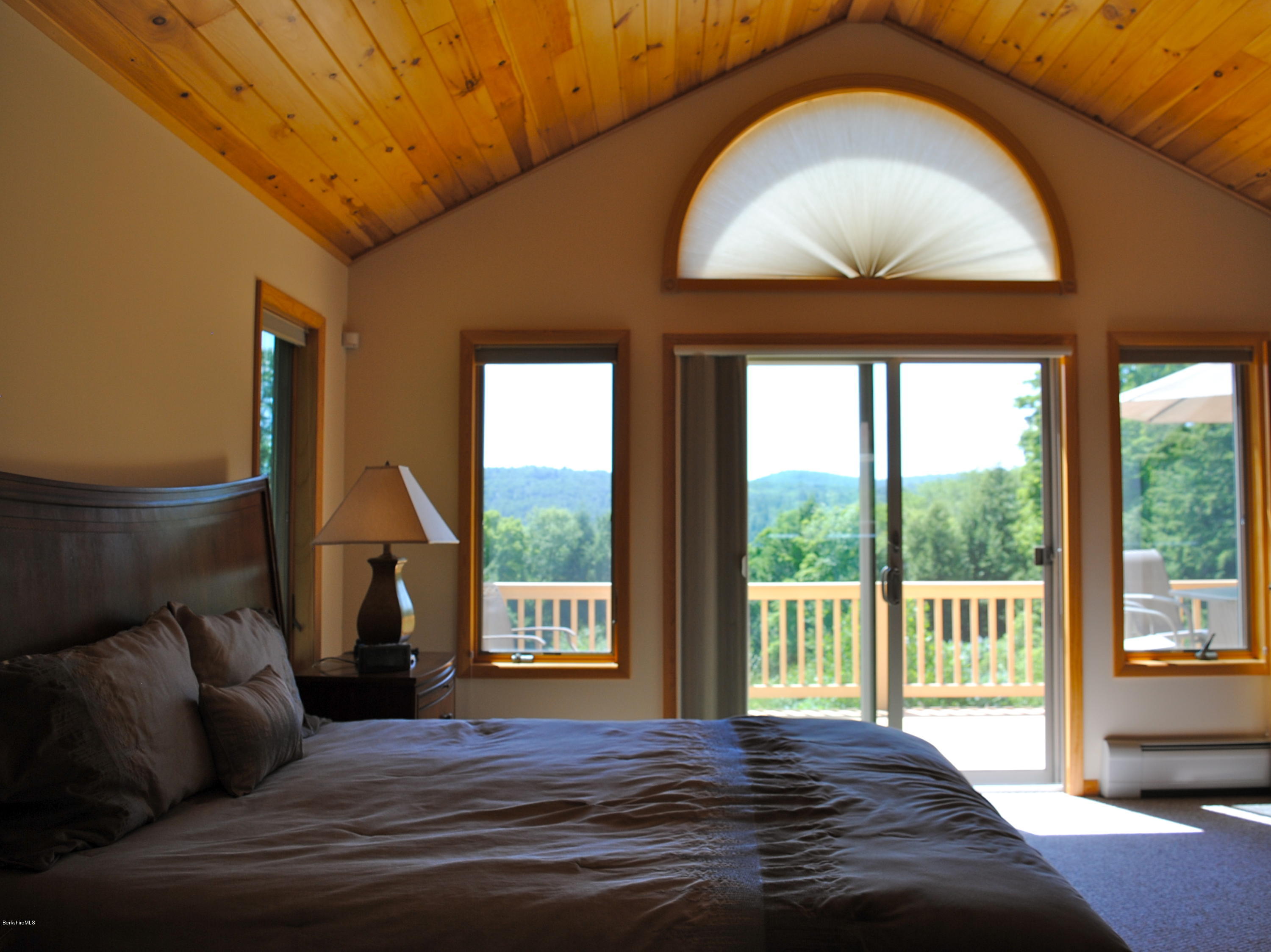 105 Sugar House Road Otis, MA 01253 - Photo 11 of 16 Master Bedroom with view
