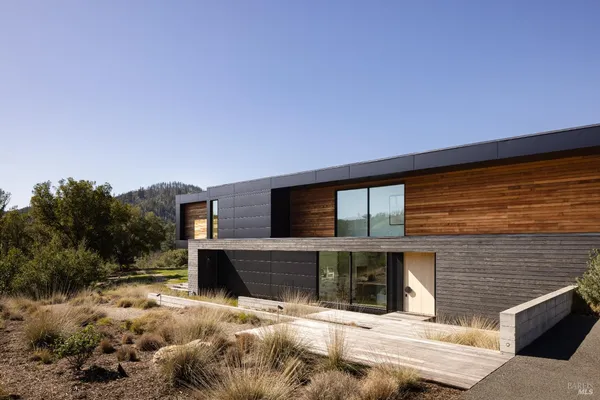 a house with a outdoor space