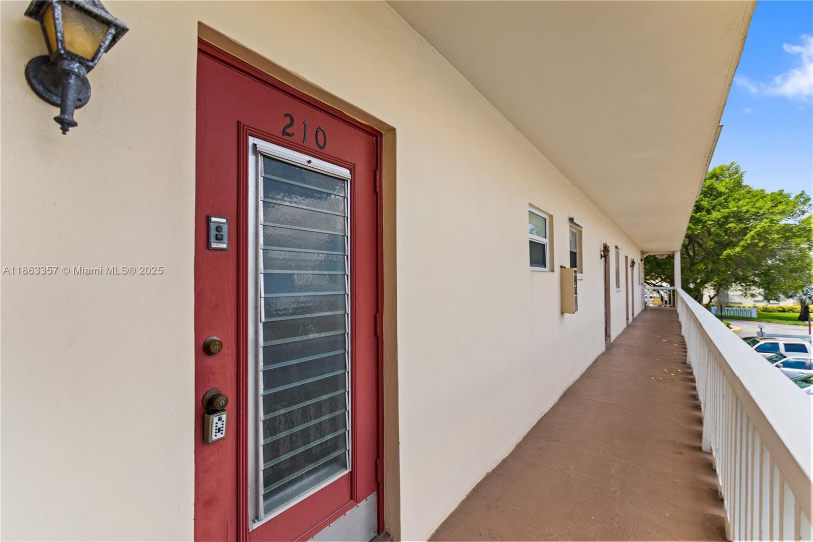 4299 Northwest 16th Street, Unit 210 Lauderhill, FL 33313 - Photo 37 of 37 a view of a balcony