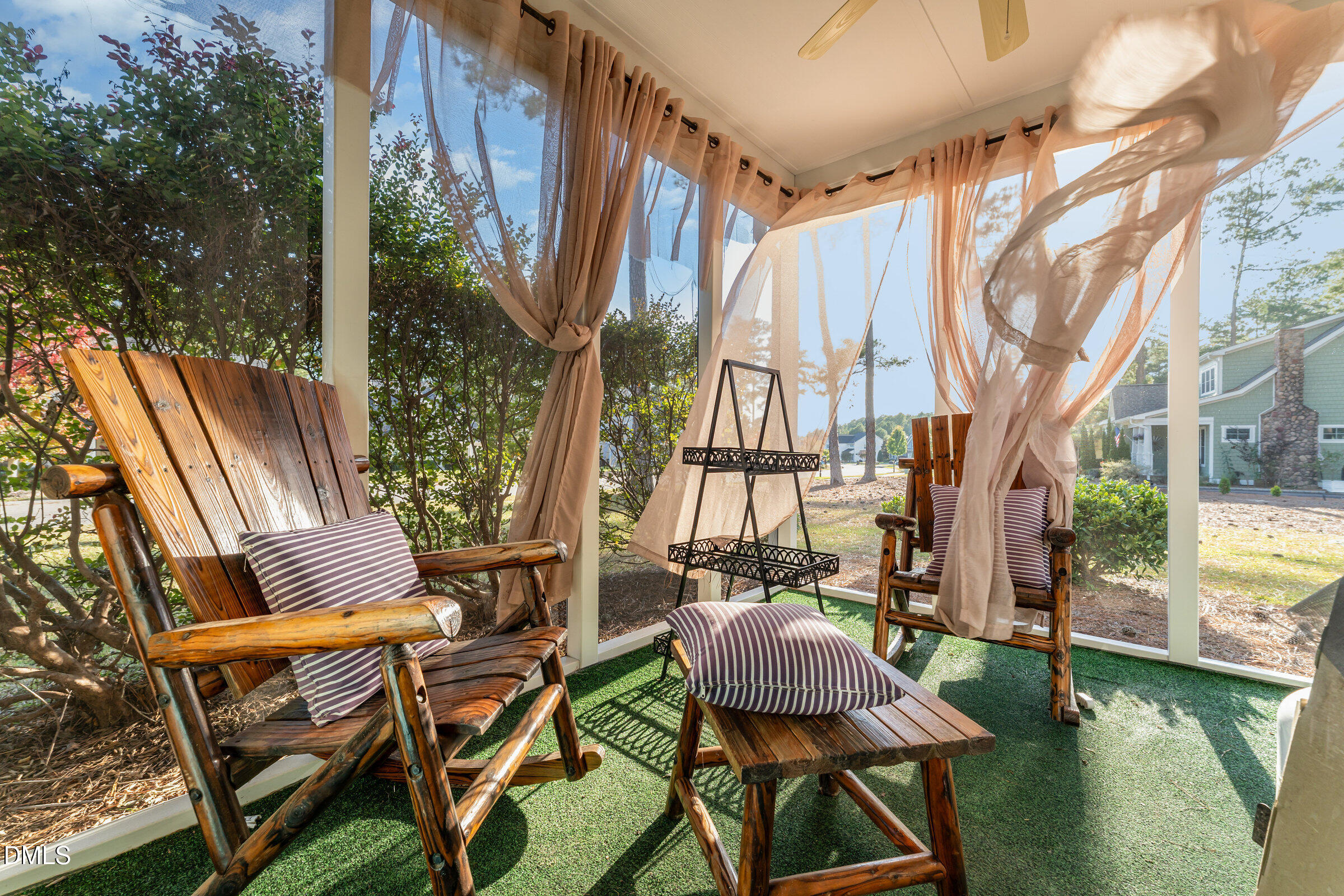105 Leesville Loop Aberdeen, NC 28315 - Photo 27 of 32 a view of deck with patio