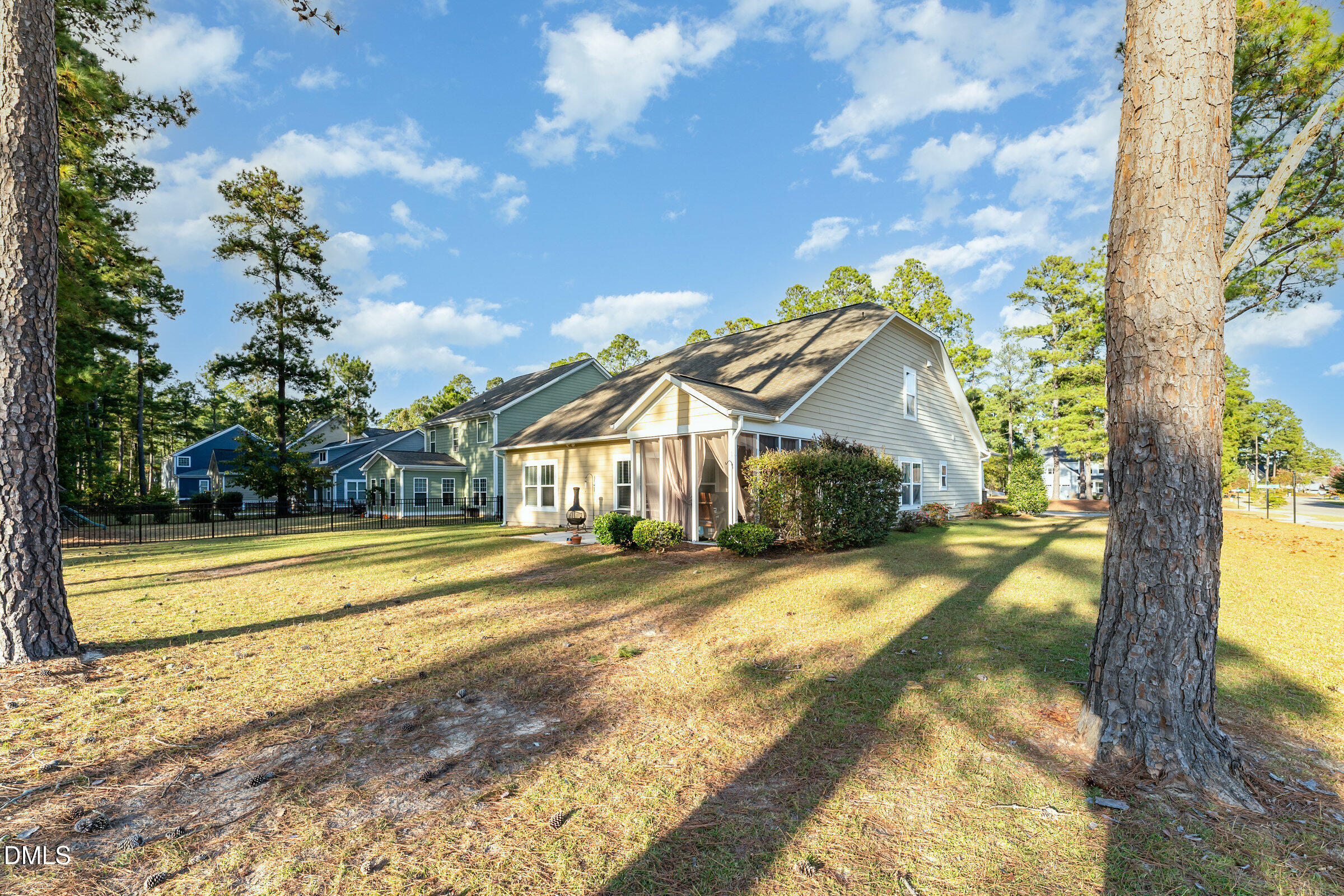 105 Leesville Loop Aberdeen, NC 28315 - Photo 31 of 32 a view of a yard in front of the house