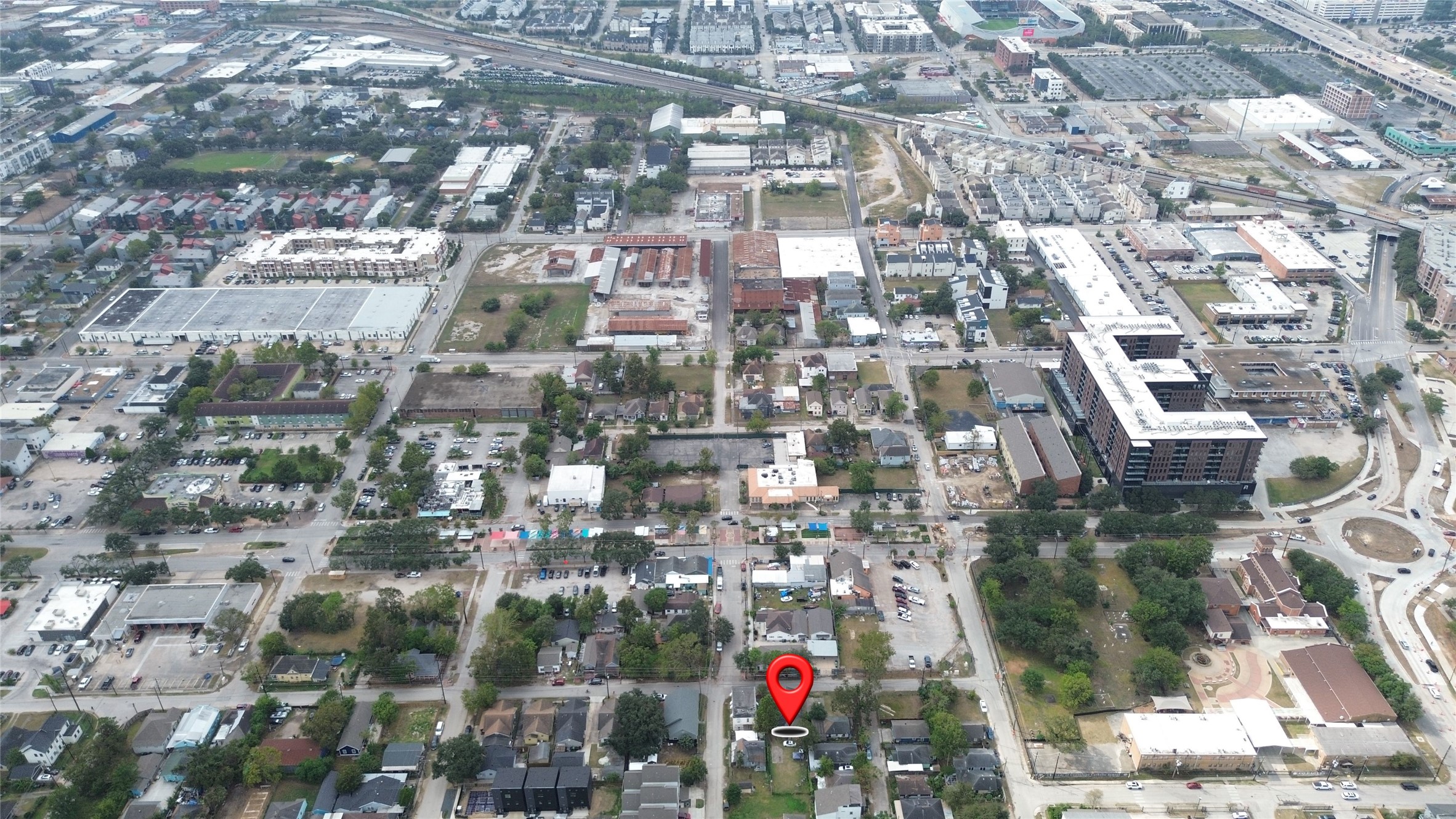 2515 Engelke Street Houston, TX 77003 - Photo 5 of 9 a city view with tall buildings
