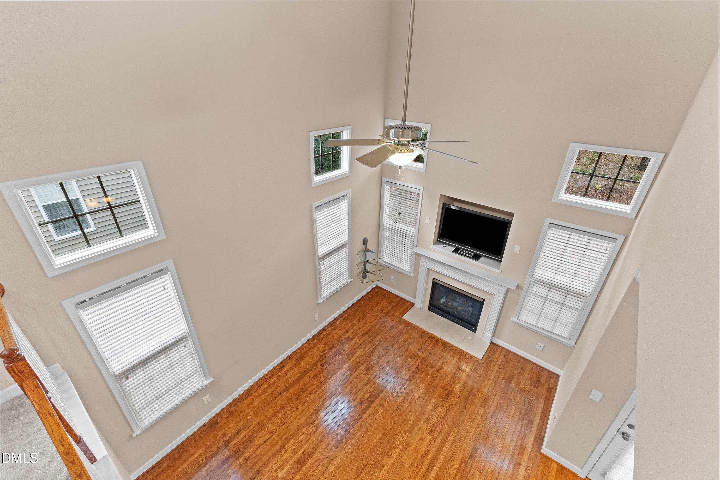 6001 Four Townes Lane Raleigh, NC 27616 - Photo 9 of 56 Two story living room!