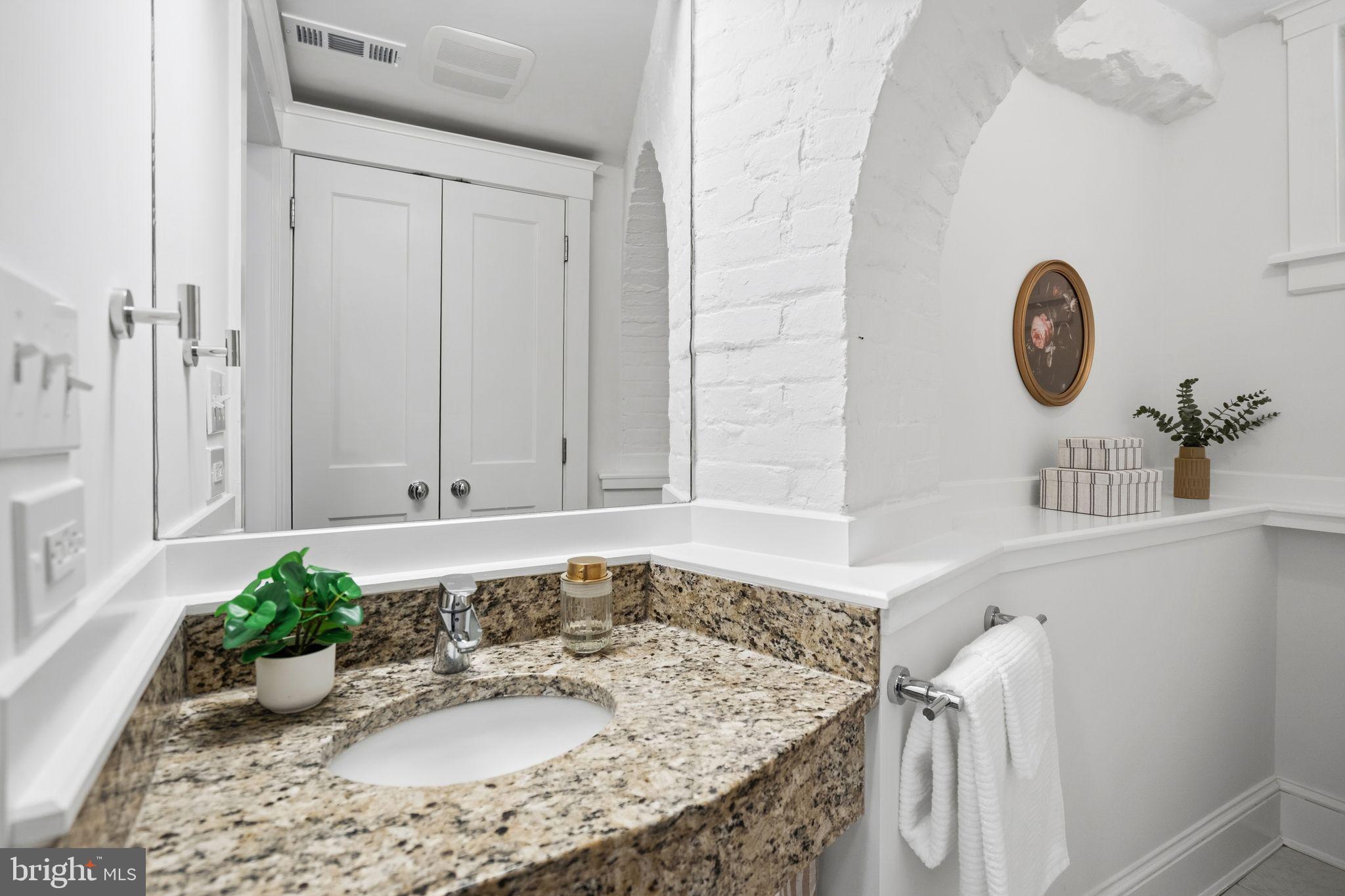 1531 31st Street Northwest, Unit 1 Washington, DC 20007 - Photo 13 of 28 Powder room