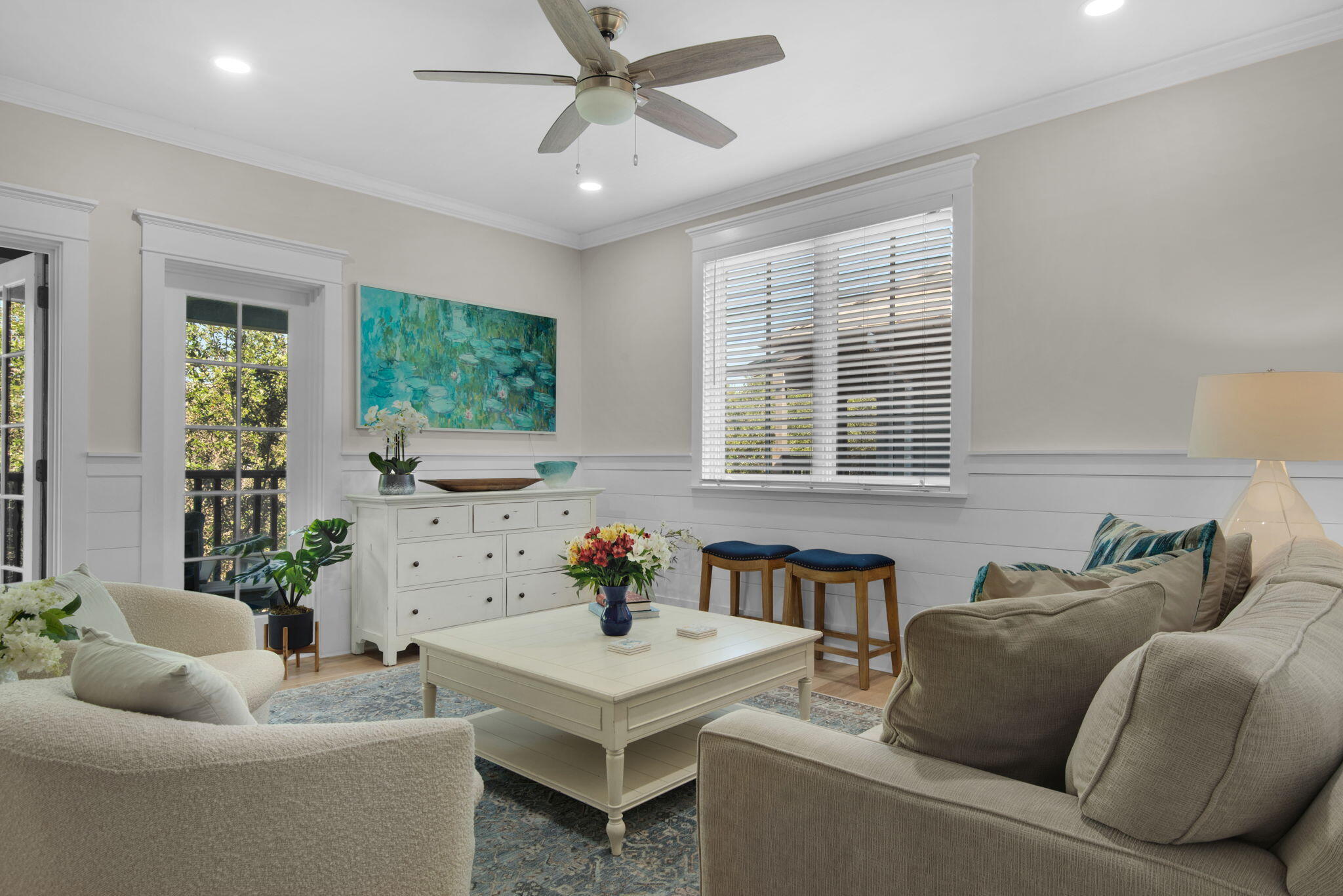 108 Georgetown Avenue, Unit 6301108E Inlet Beach, FL 32461 - Photo 1 of 28 a living room with furniture and a large window