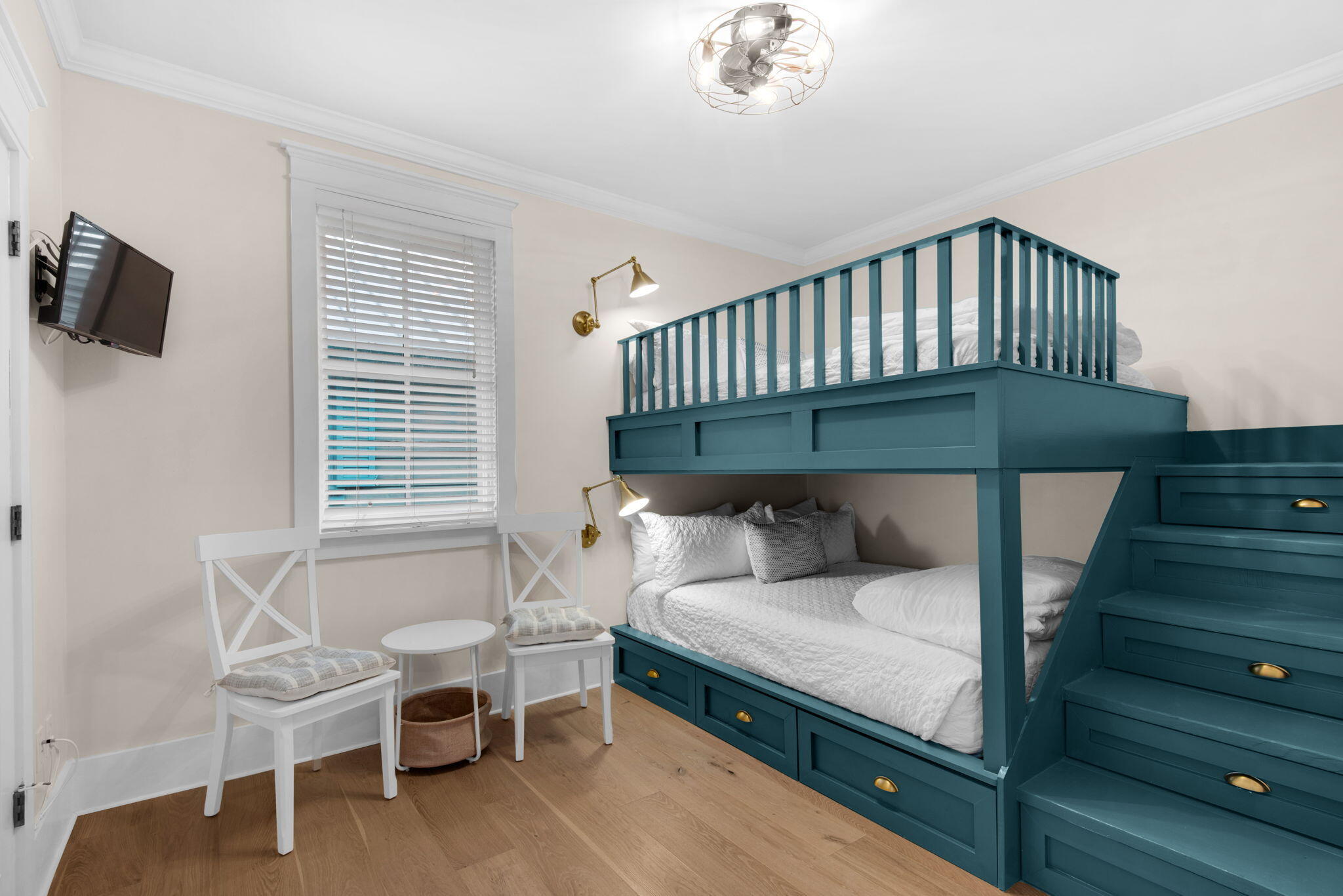 108 Georgetown Avenue, Unit 6301108E Inlet Beach, FL 32461 - Photo 13 of 28 a bedroom with a bed and a chair