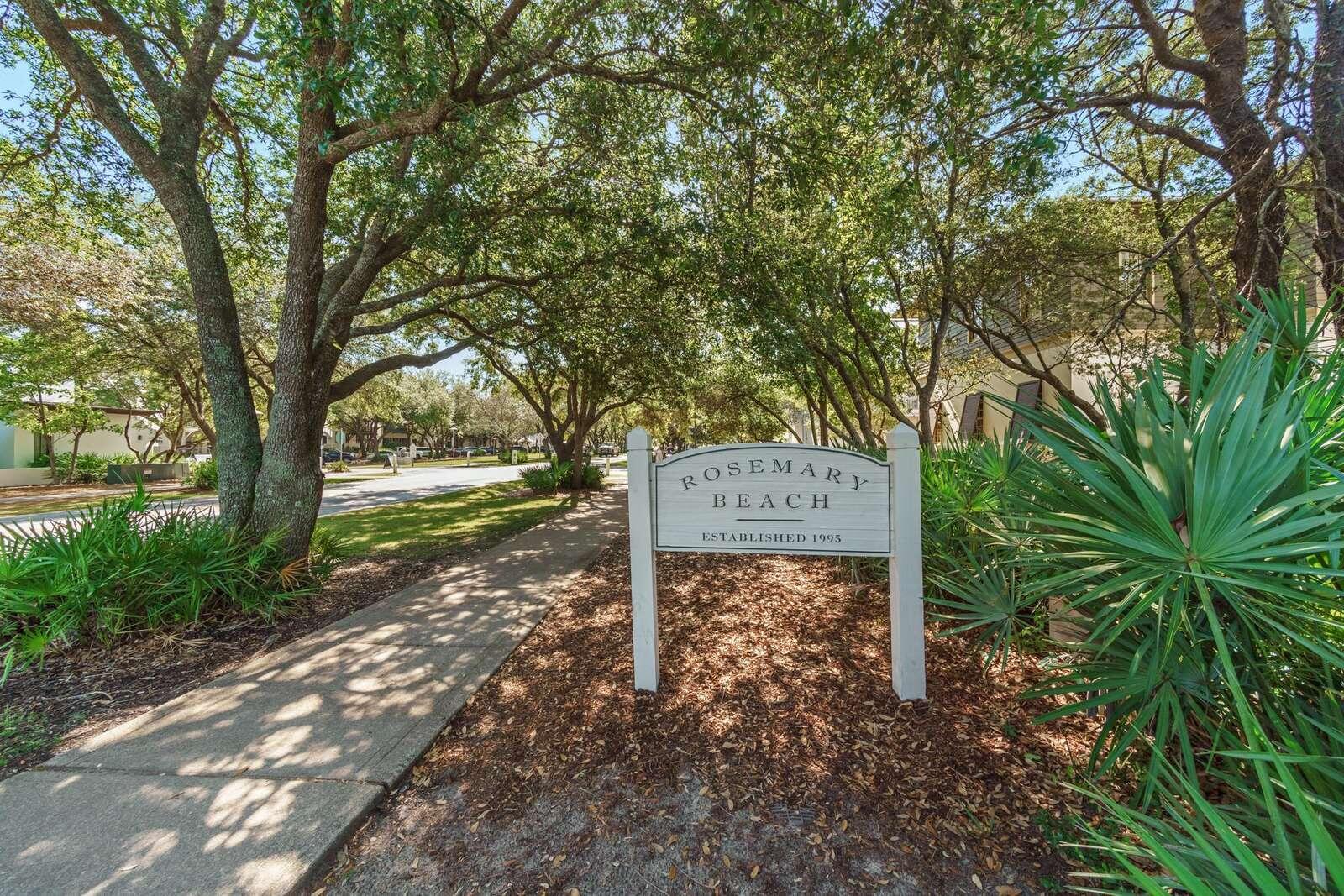 108 Georgetown Avenue, Unit 6301108E Inlet Beach, FL 32461 - Photo 20 of 28 a sign board with a park bench