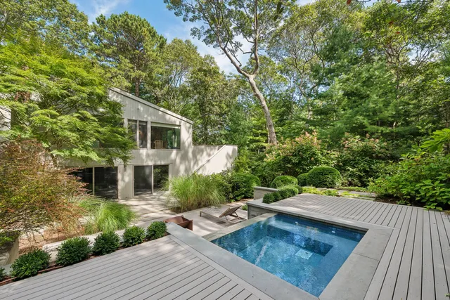 a view of a house with pool