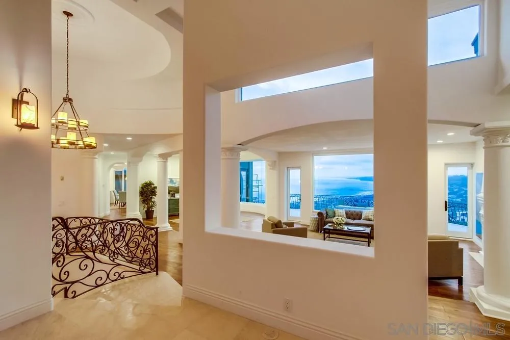7411 Hillside Drive La Jolla, CA 92037 - Photo 7 of 25 a view of a living room and a balcony