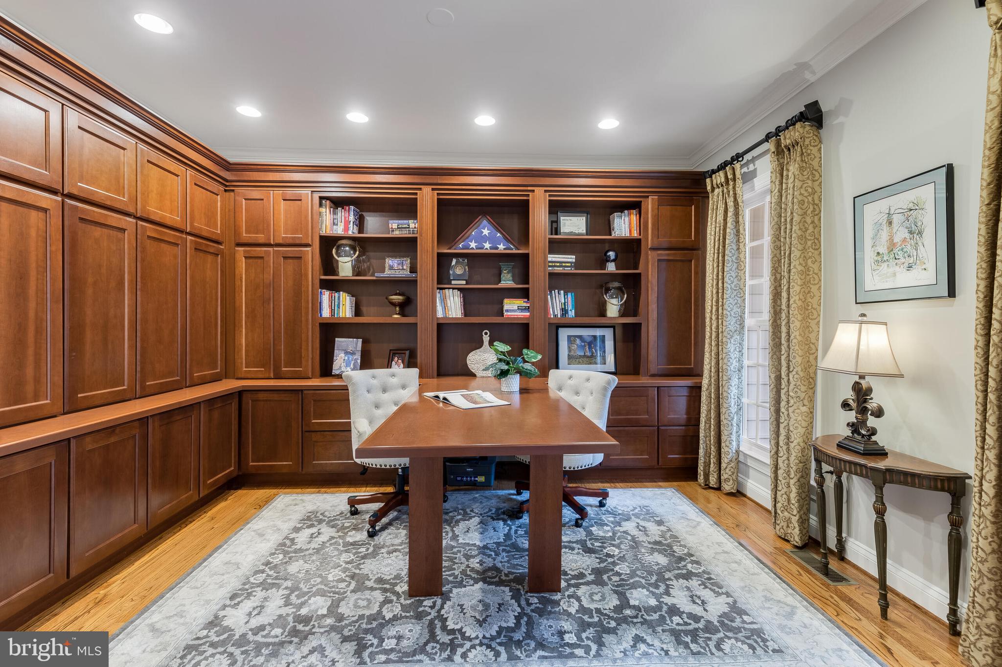 1181 Hawling Place Southwest Leesburg, VA 20175 - Photo 16 of 66 a view of a workspace with furniture