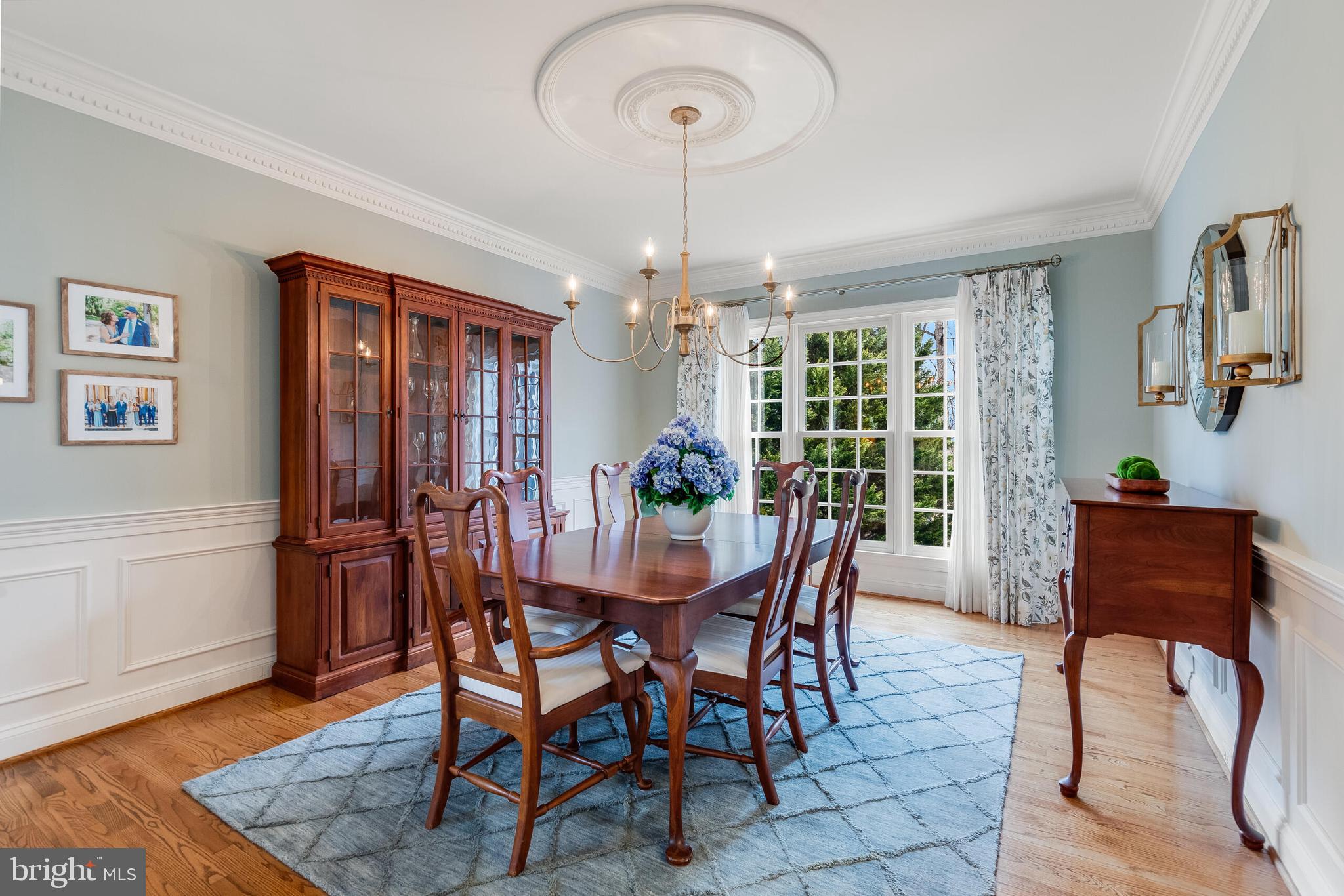 1181 Hawling Place Southwest Leesburg, VA 20175 - Photo 19 of 66 a dining room with furniture window and wooden floor
