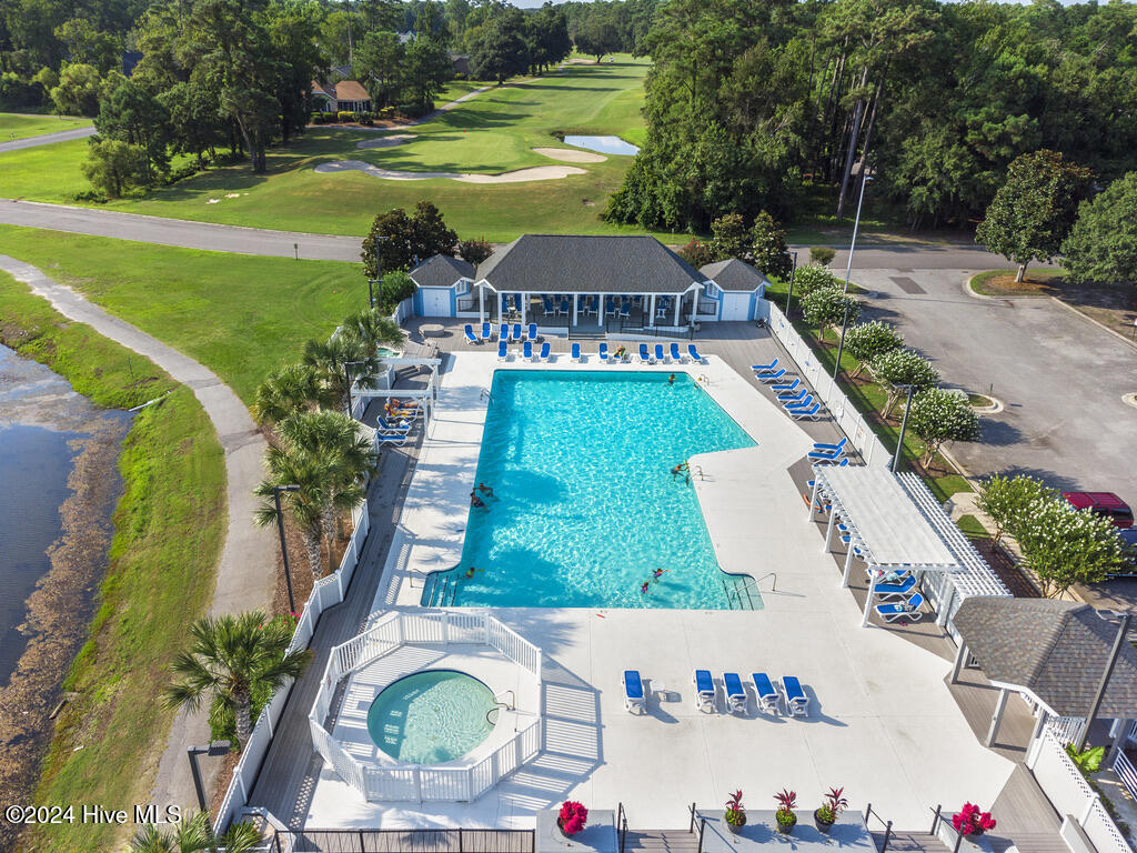 1656 Winding Way Southwest Ocean Isle Beach, NC 28469 - Photo 44 of 49 Pool and bathhouse