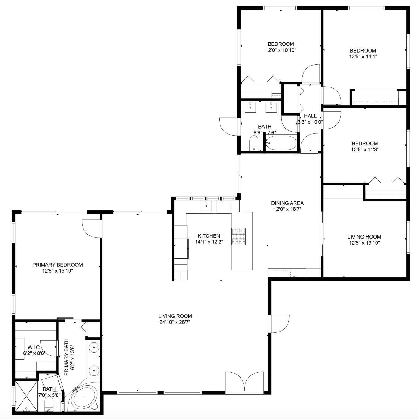2425 Northwest 36th Street Boca Raton, FL 33431 - Photo 31 of 31 Floor Plan