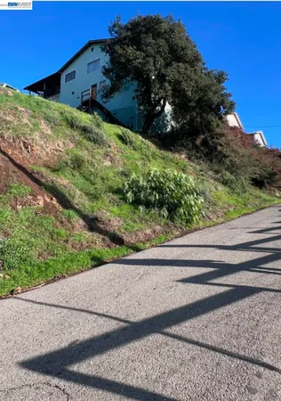 a view of a back yard of the house