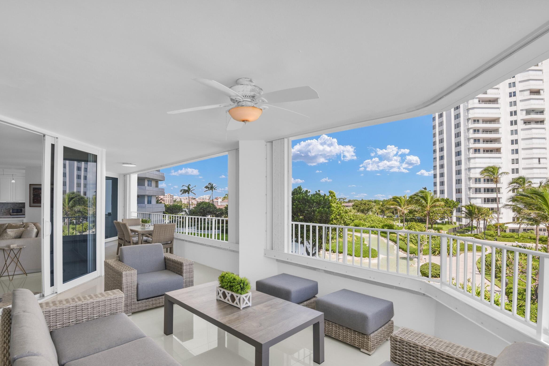 550 South Ocean Boulevard, Unit 401 Boca Raton, FL 33432 - Photo 16 of 51 Balcony