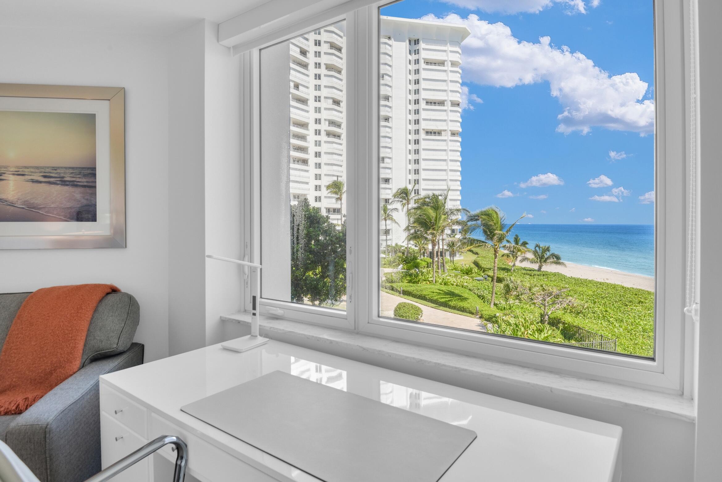 550 South Ocean Boulevard, Unit 401 Boca Raton, FL 33432 - Photo 30 of 51 Guest Bedroom View
