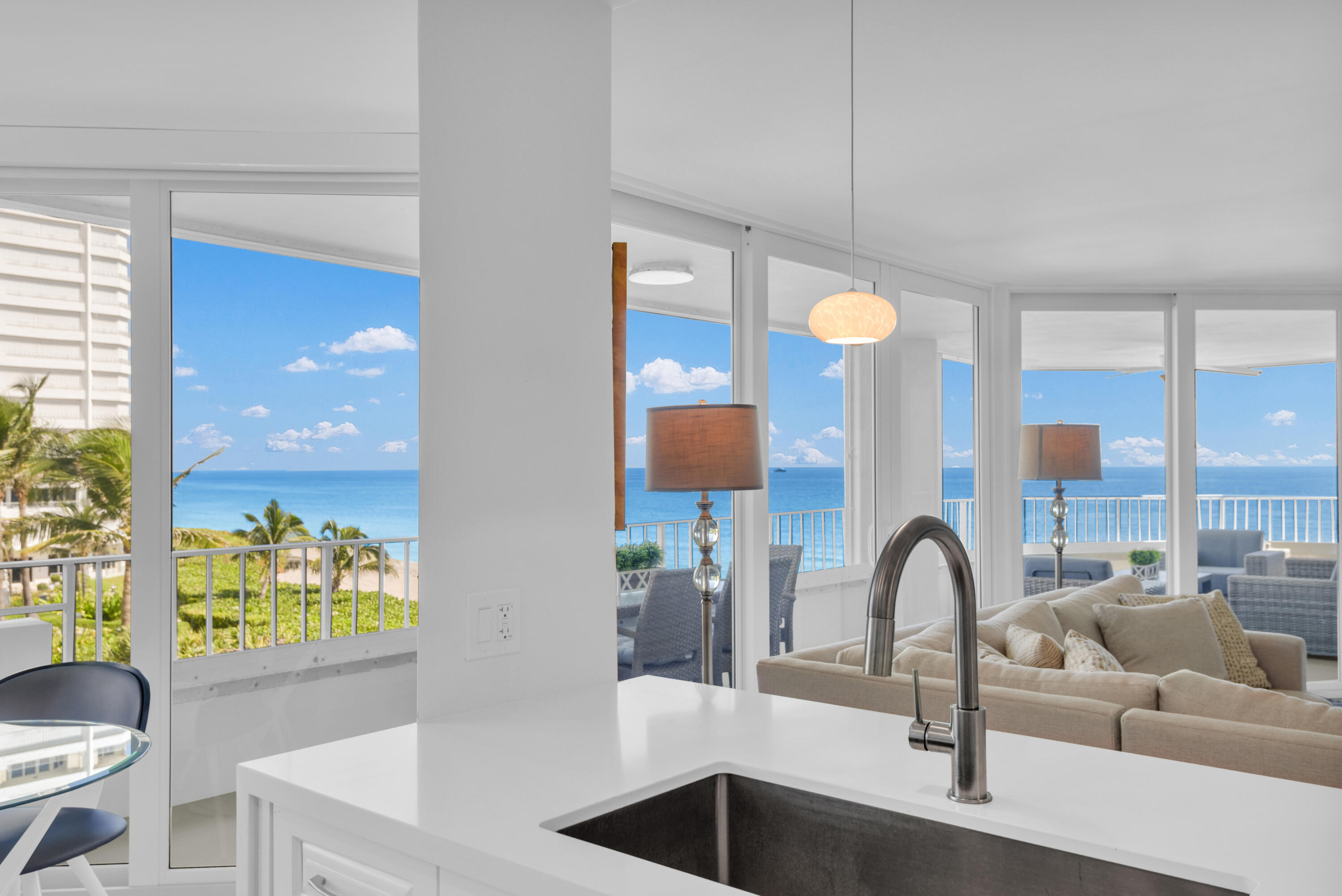 550 South Ocean Boulevard, Unit 401 Boca Raton, FL 33432 - Photo 3 of 51 View from kitchen