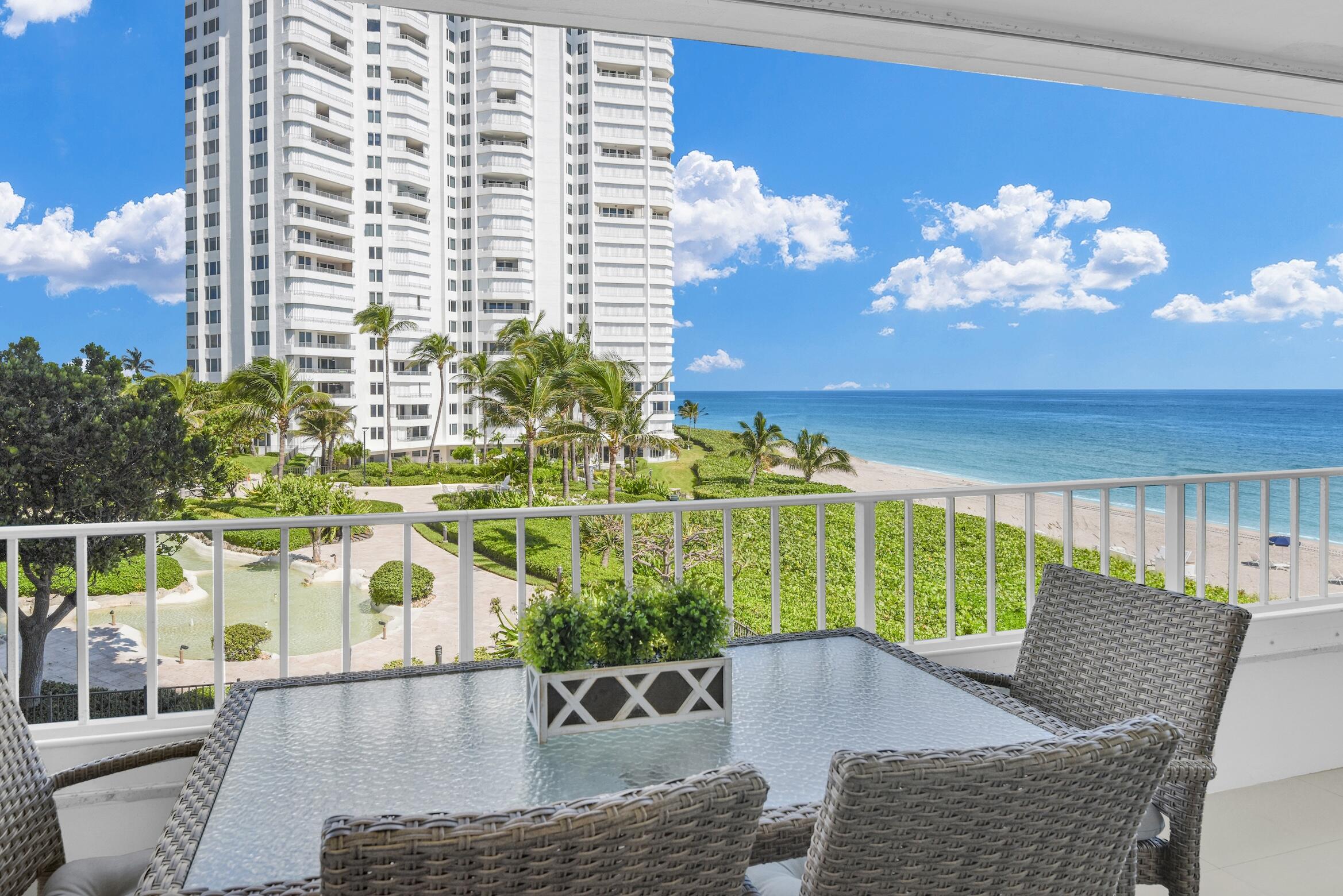 550 South Ocean Boulevard, Unit 401 Boca Raton, FL 33432 - Photo 34 of 51 Balcony