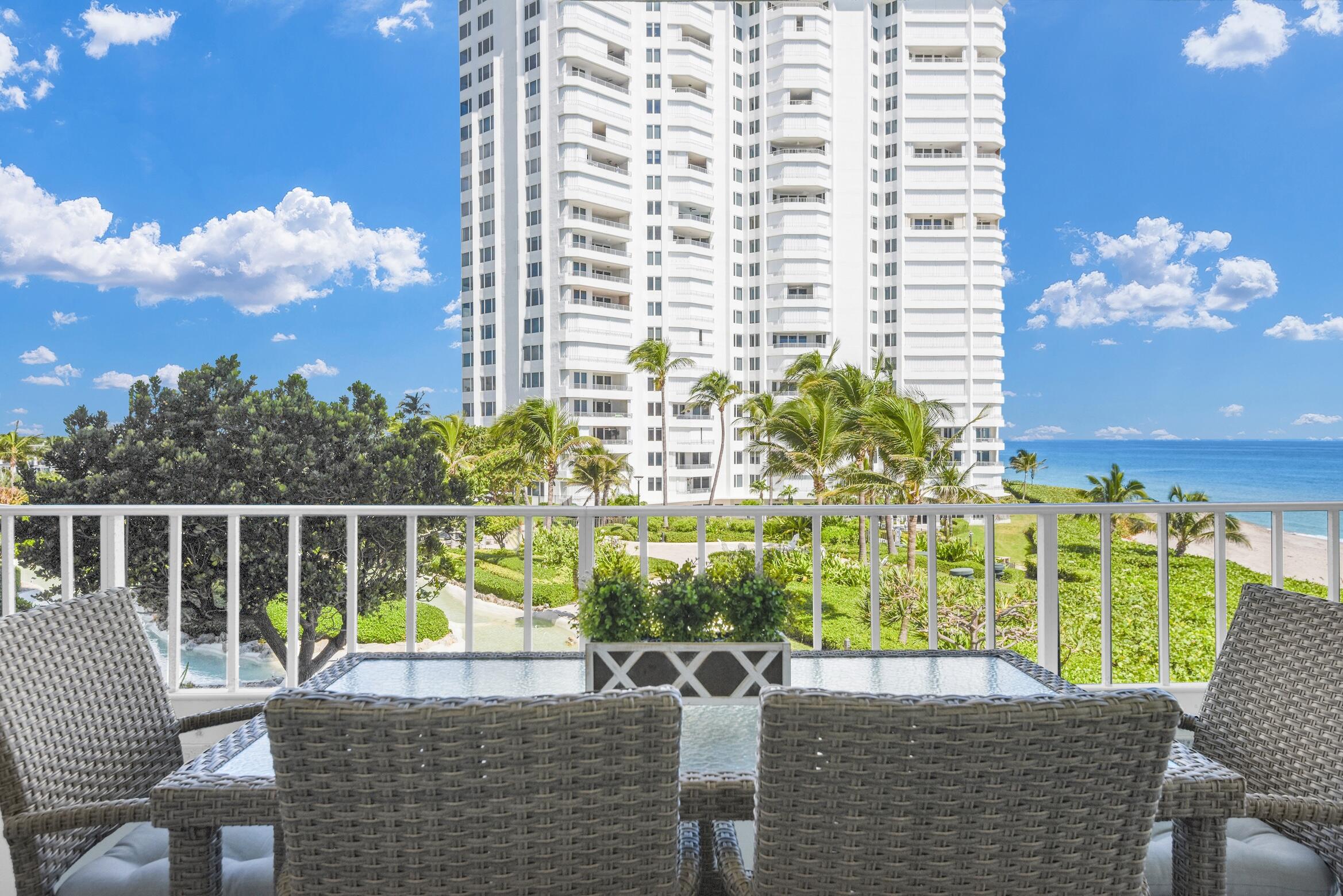 550 South Ocean Boulevard, Unit 401 Boca Raton, FL 33432 - Photo 35 of 51 Balcony