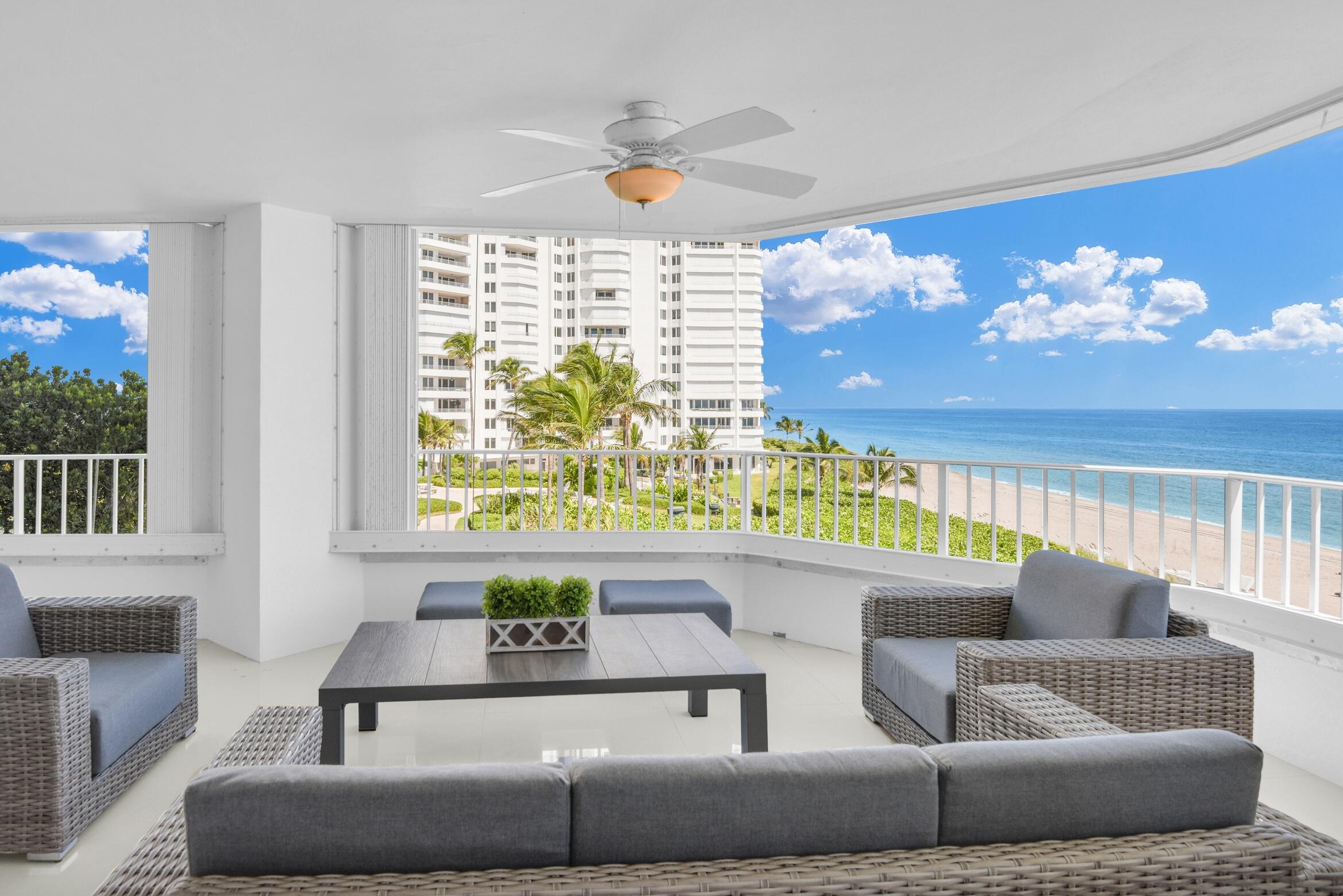 550 South Ocean Boulevard, Unit 401 Boca Raton, FL 33432 - Photo 36 of 51 Balcony