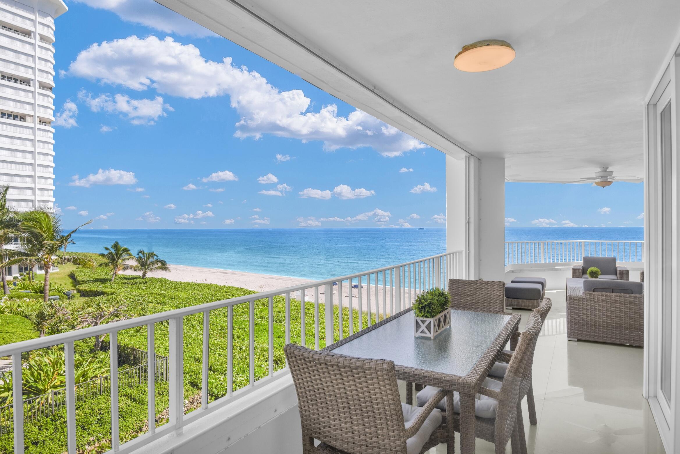 550 South Ocean Boulevard, Unit 401 Boca Raton, FL 33432 - Photo 5 of 51 Balcony