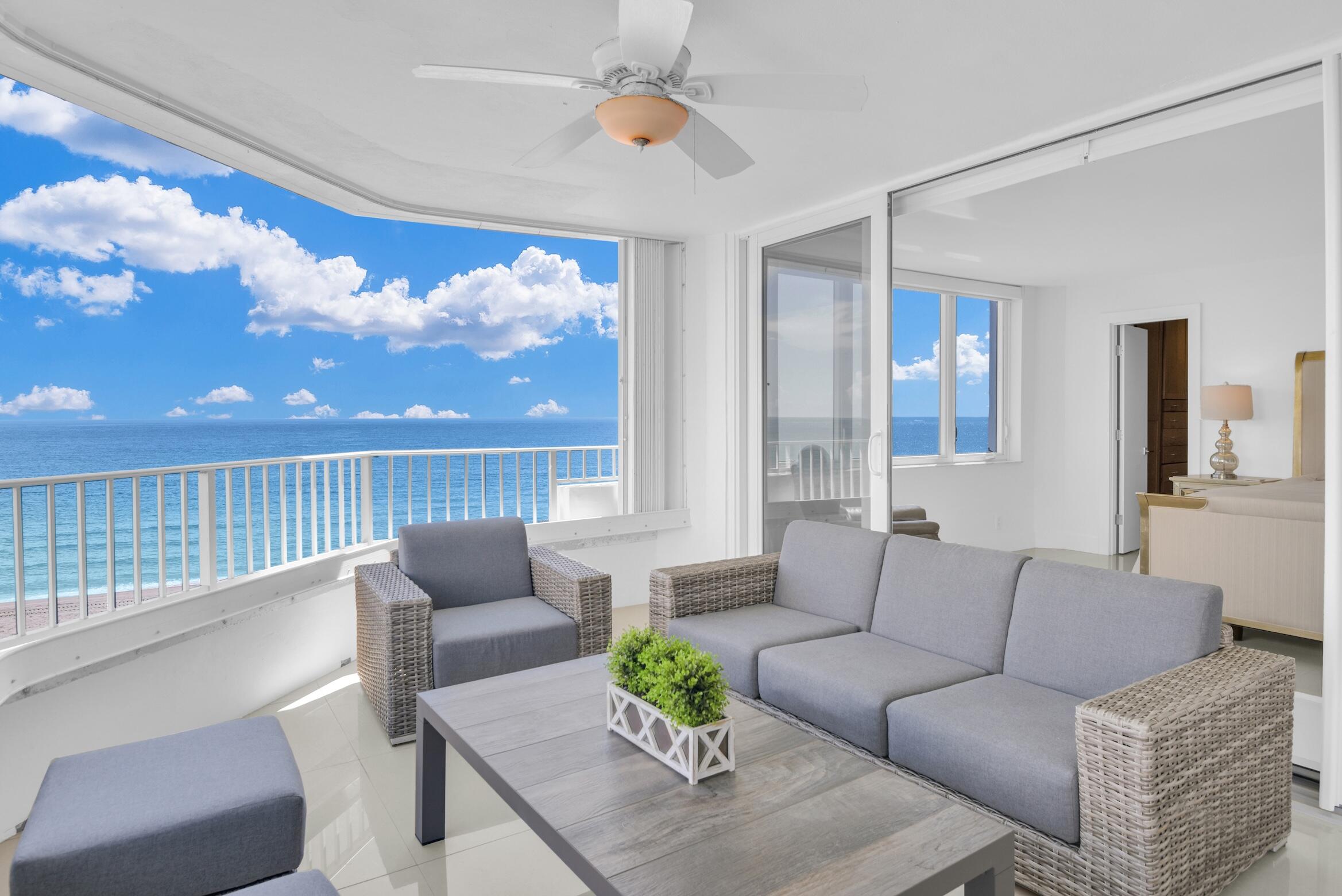 550 South Ocean Boulevard, Unit 401 Boca Raton, FL 33432 - Photo 8 of 51 Balcony