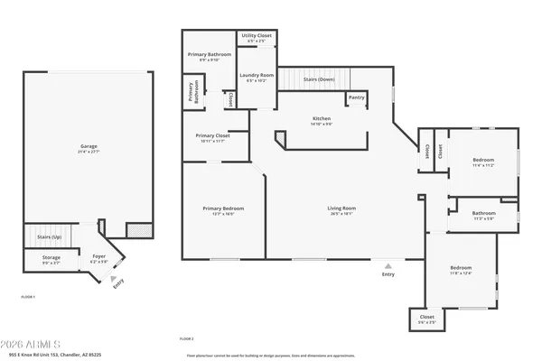 $419,900 | 955 East Knox Road, Unit 213, Chandler, AZ 85225