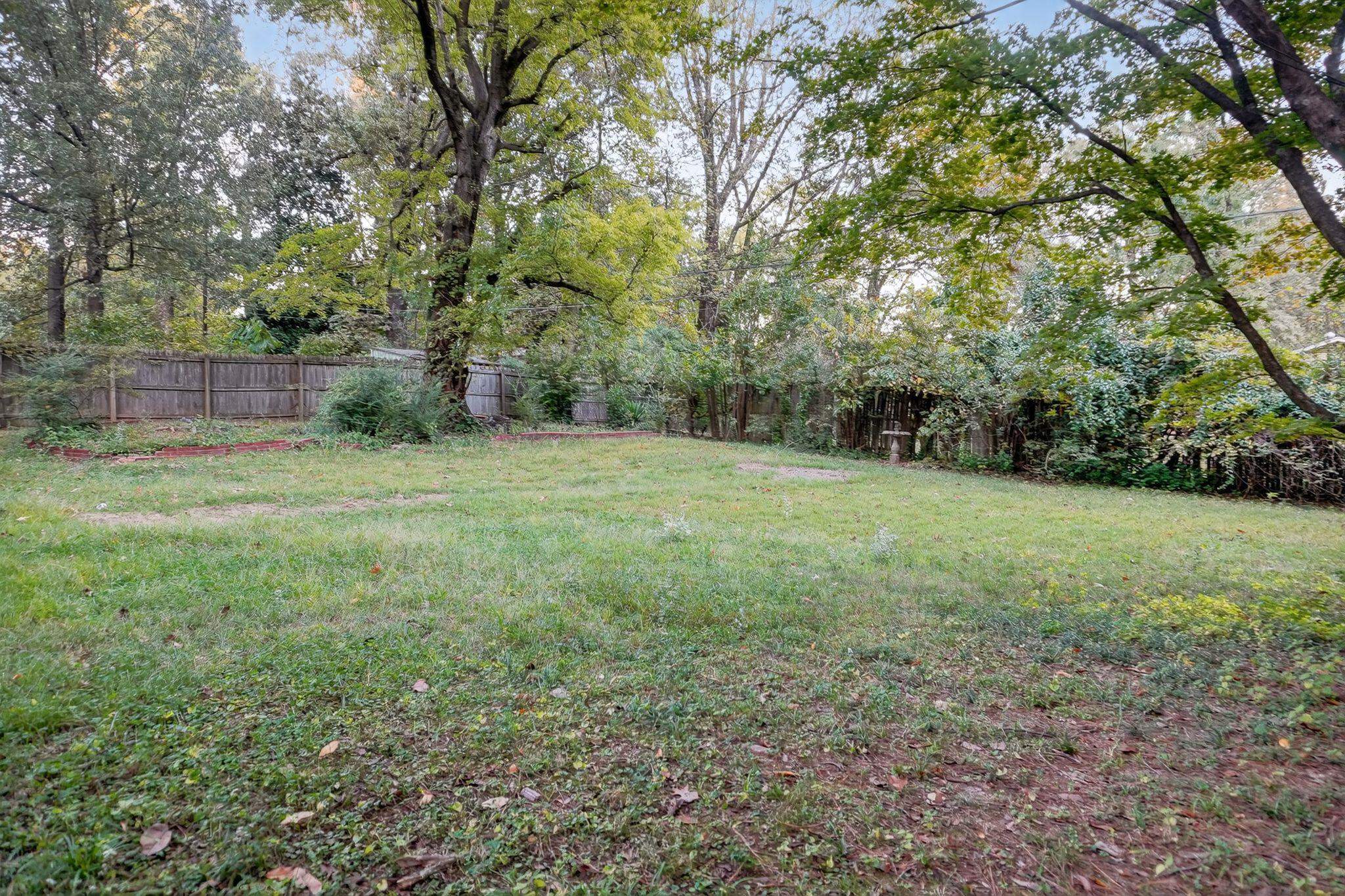 3034 Bannockburn Road Memphis, TN 38128 - Photo 18 of 18 a view of a yard with a tree