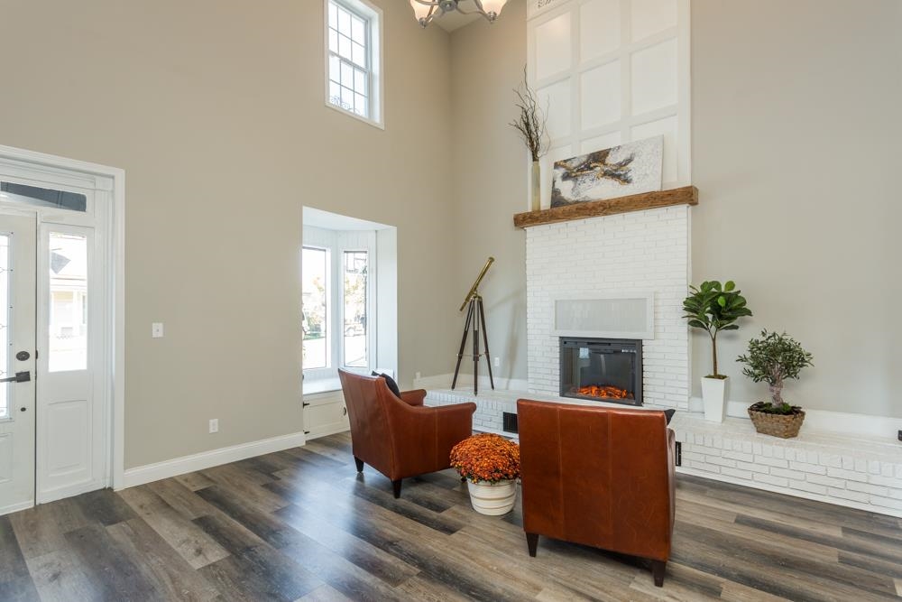 402 5th Street Shenandoah, VA 22849 - Photo 17 of 52 a living room with furniture and a fireplace