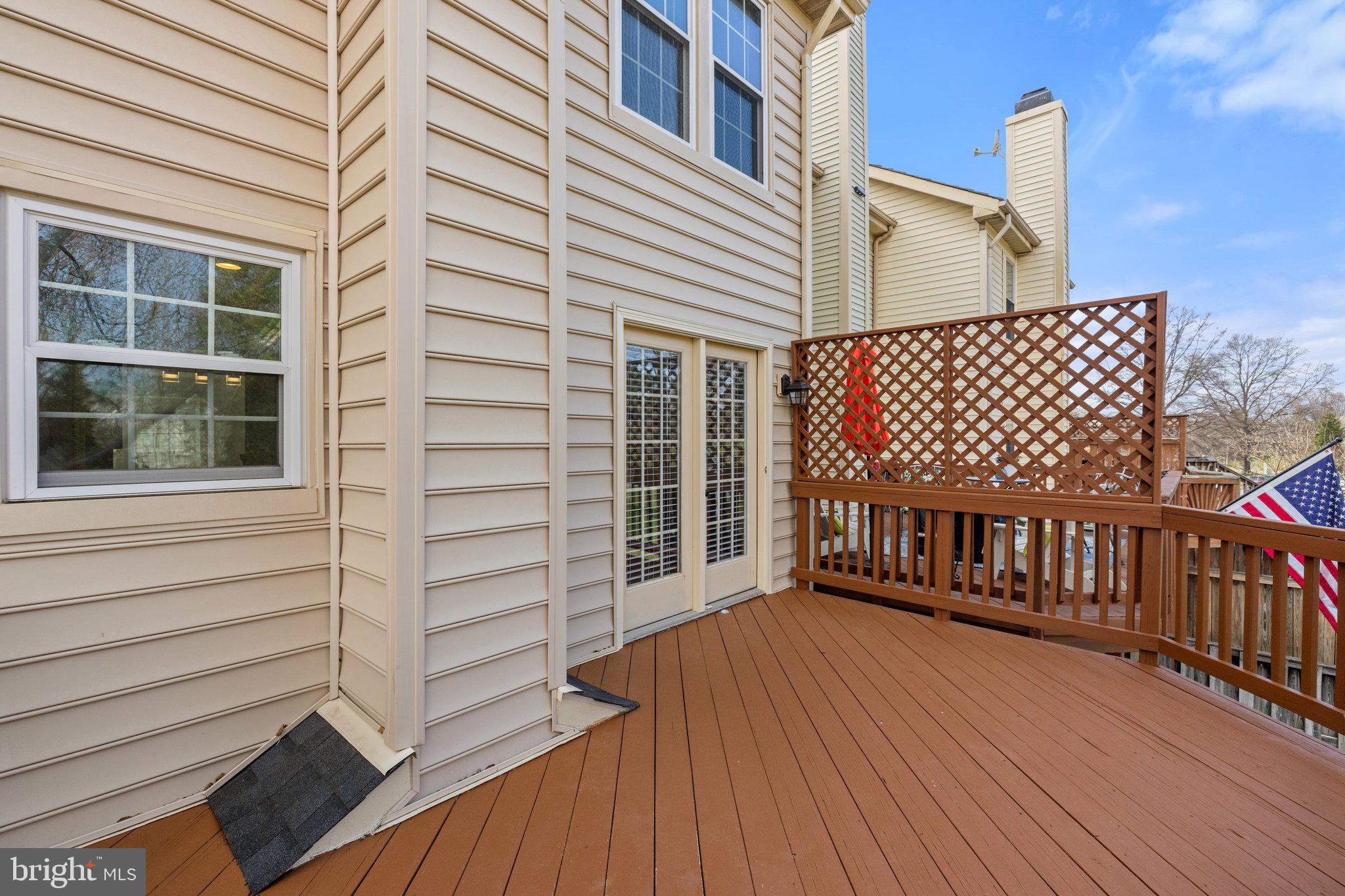 14092 Winding Ridge Lane Centreville, VA 20121 - Photo 22 of 45 Rear Deck